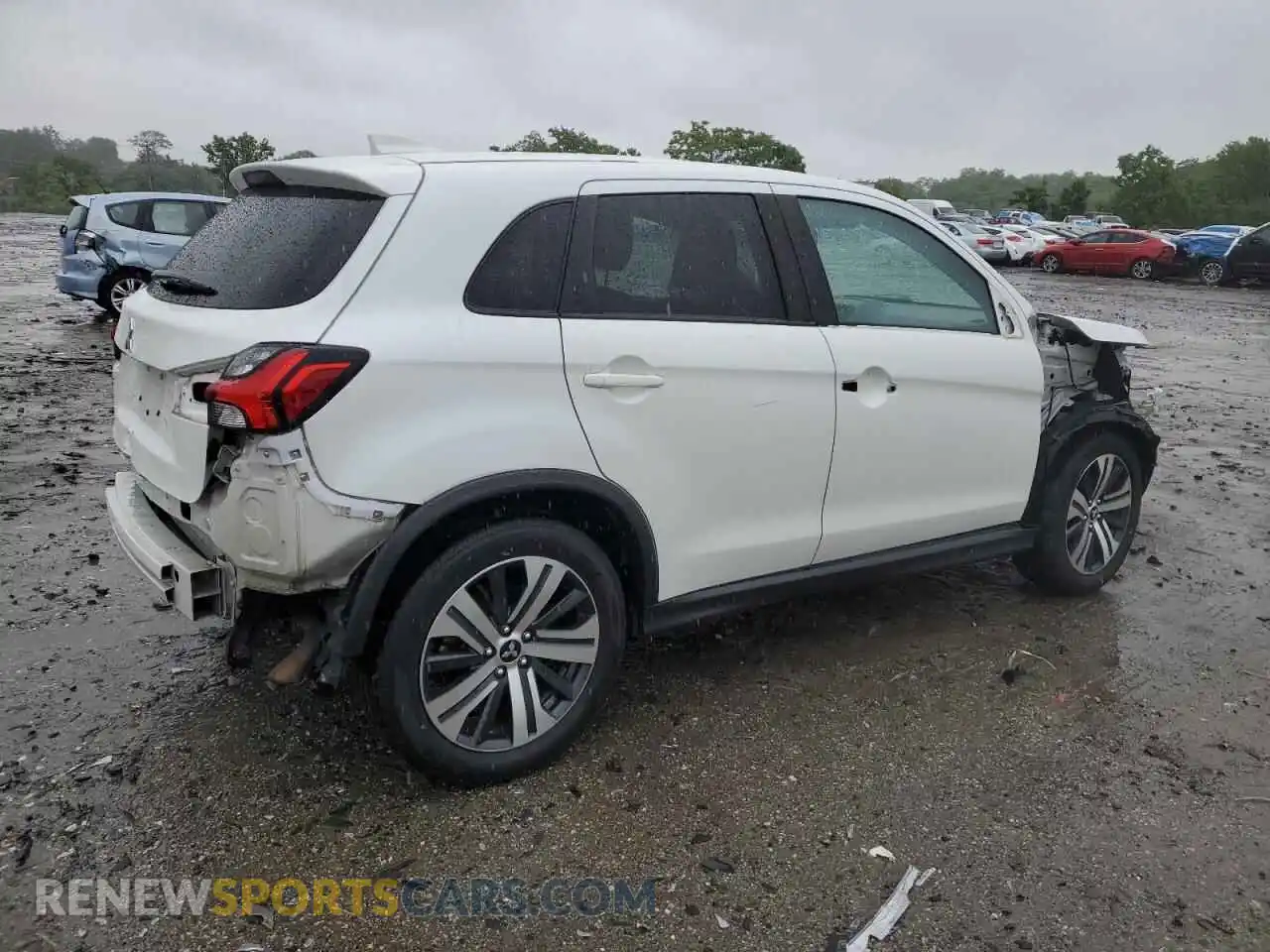 3 Photograph of a damaged car JA4APUAU9MU032205 MITSUBISHI OUTLANDER 2021