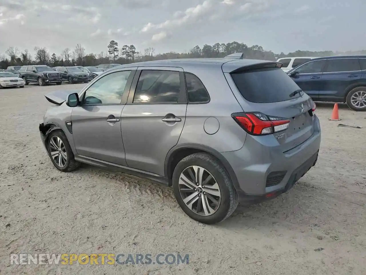 2 Photograph of a damaged car JA4APUAU9MU036366 MITSUBISHI OUTLANDER 2021