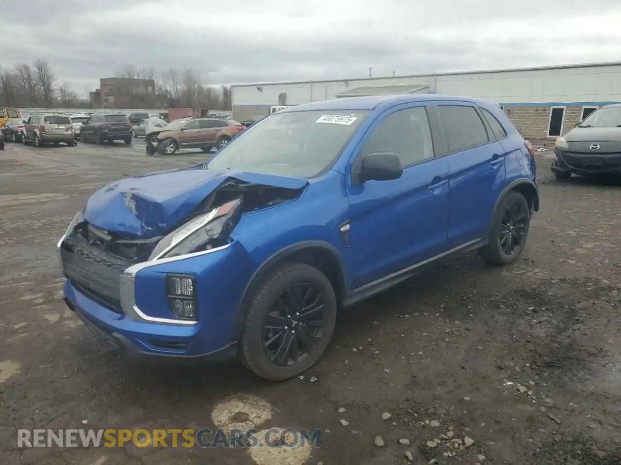 1 Photograph of a damaged car JA4APUAUXMU000427 MITSUBISHI OUTLANDER 2021