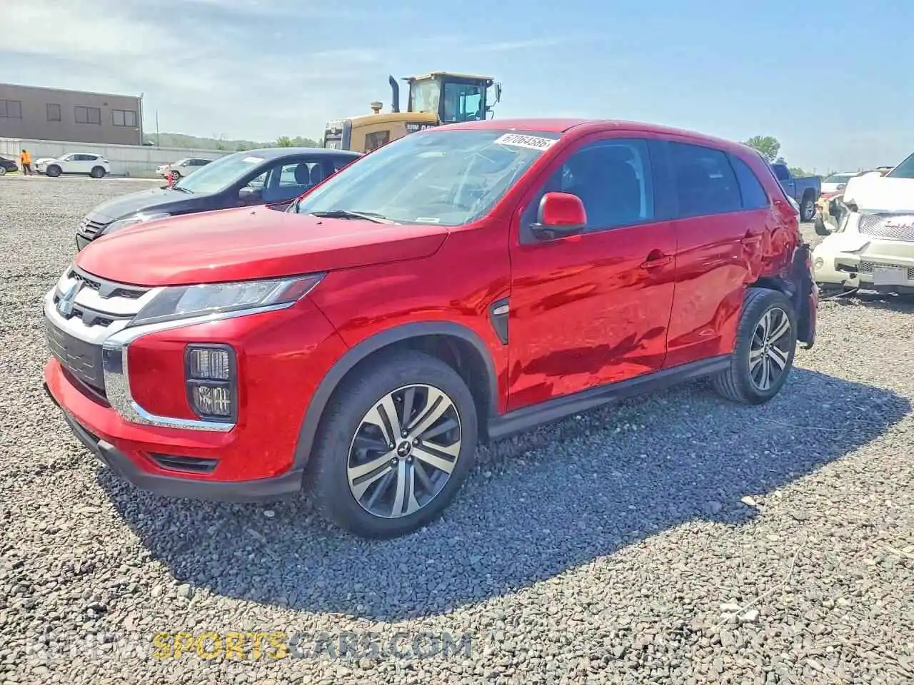 1 fotografías del automóvil dañado JA4APUAUXMU028678 MITSUBISHI OUTLANDER 2021