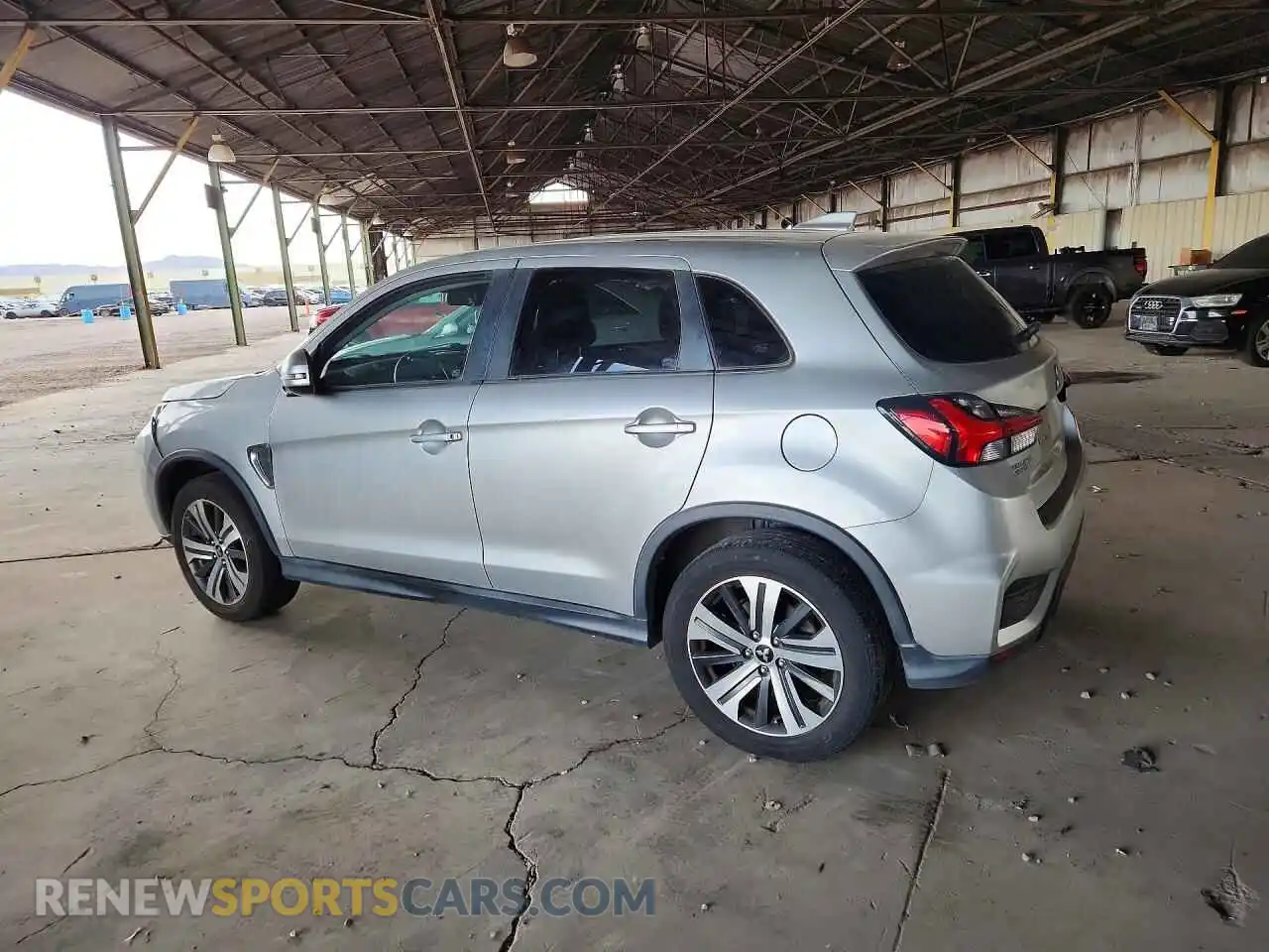 2 Photograph of a damaged car JA4APVAU4MU015222 MITSUBISHI OUTLANDER 2021