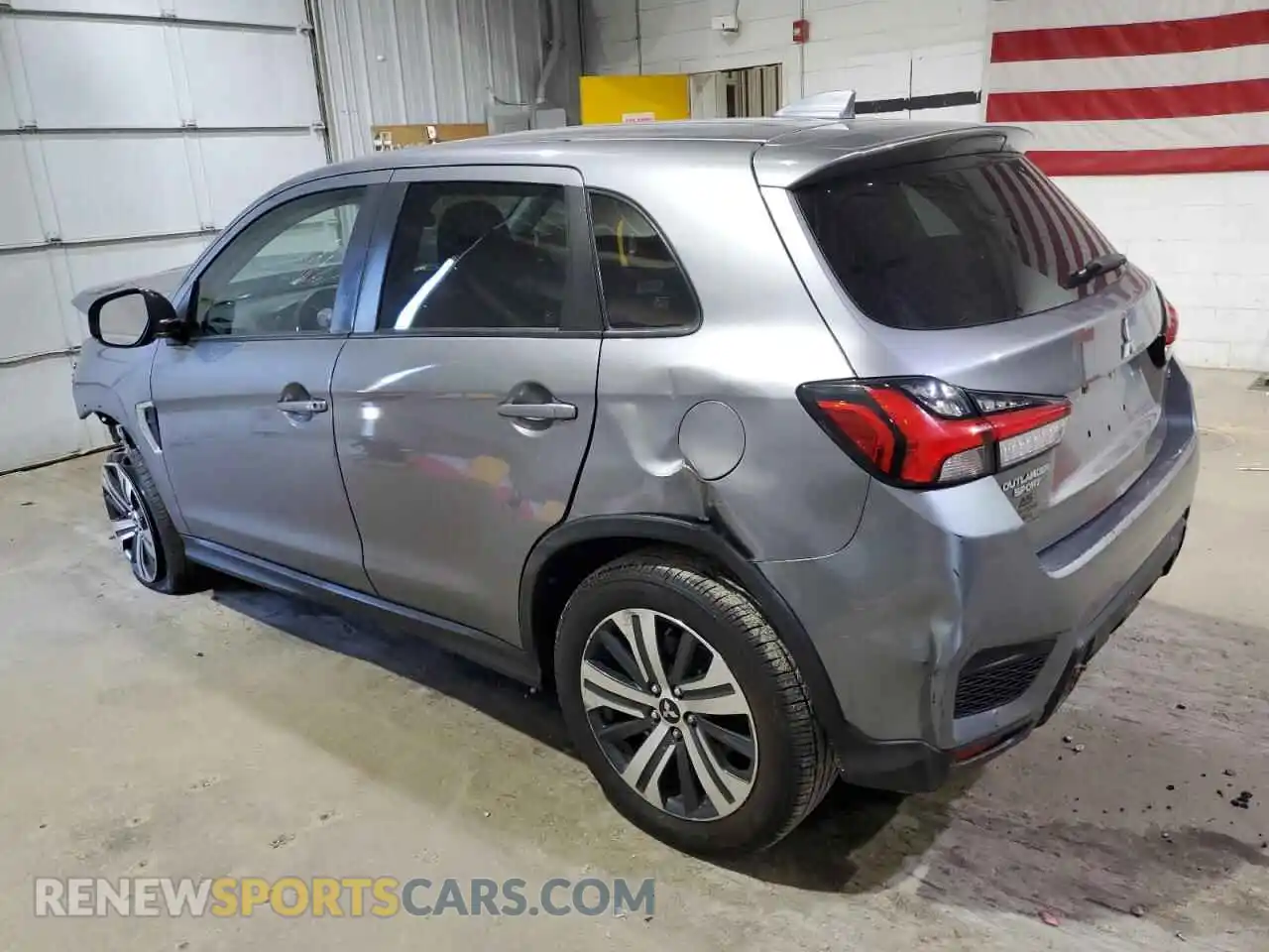 2 Photograph of a damaged car JA4APVAU4MU019075 MITSUBISHI OUTLANDER 2021