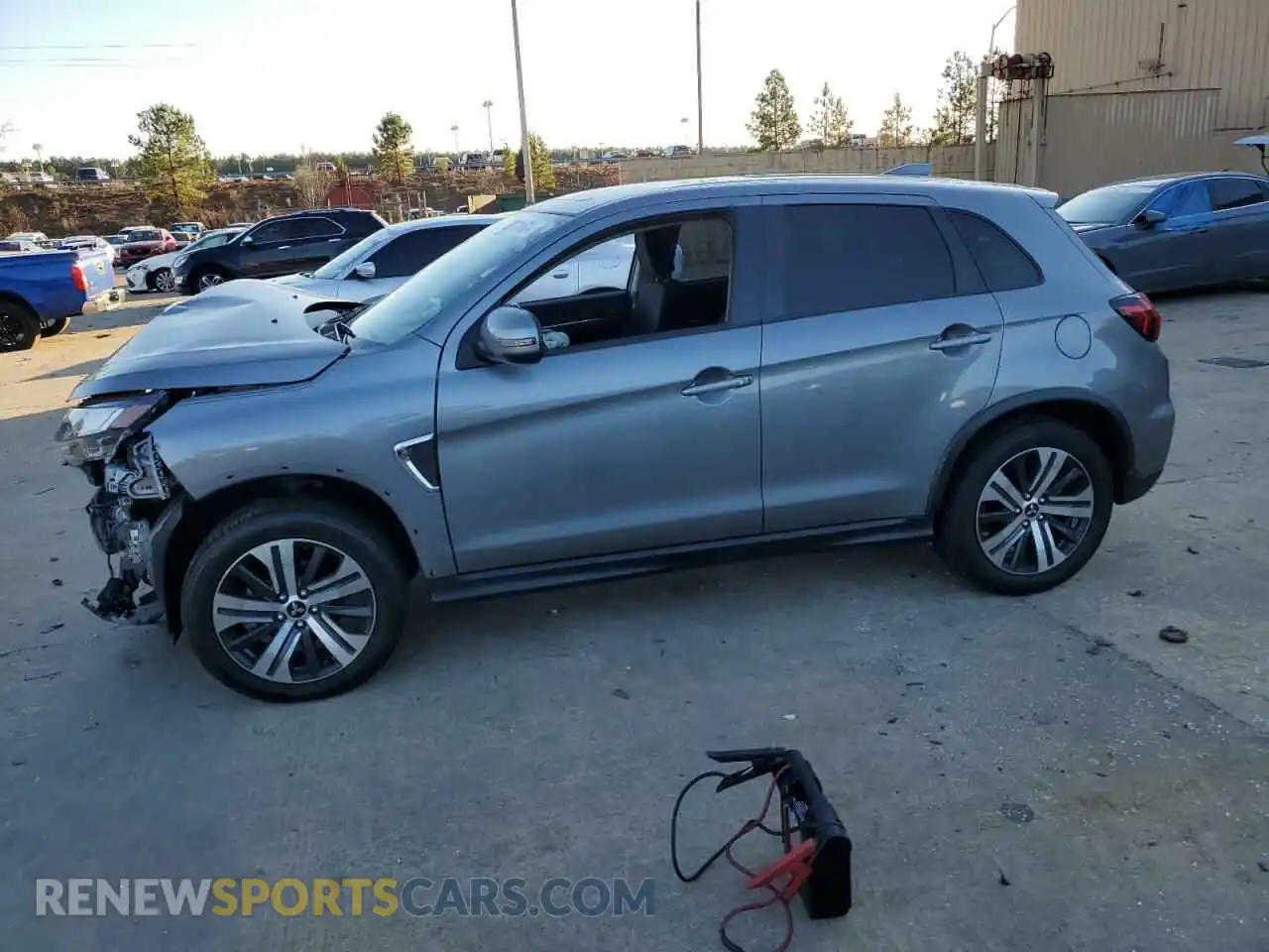 1 Photograph of a damaged car JA4APVAU5MU011664 MITSUBISHI OUTLANDER 2021