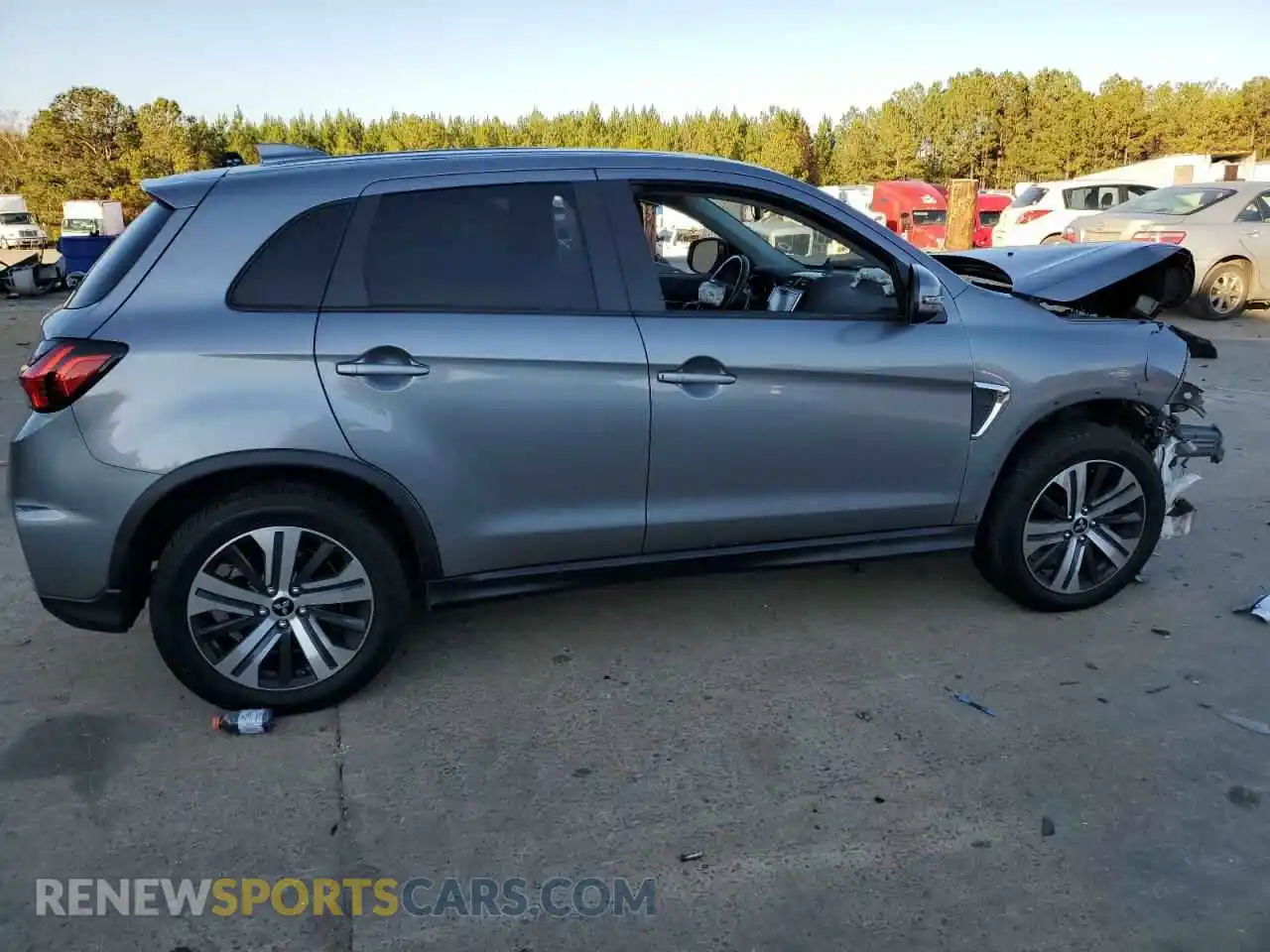 3 Photograph of a damaged car JA4APVAU5MU011664 MITSUBISHI OUTLANDER 2021