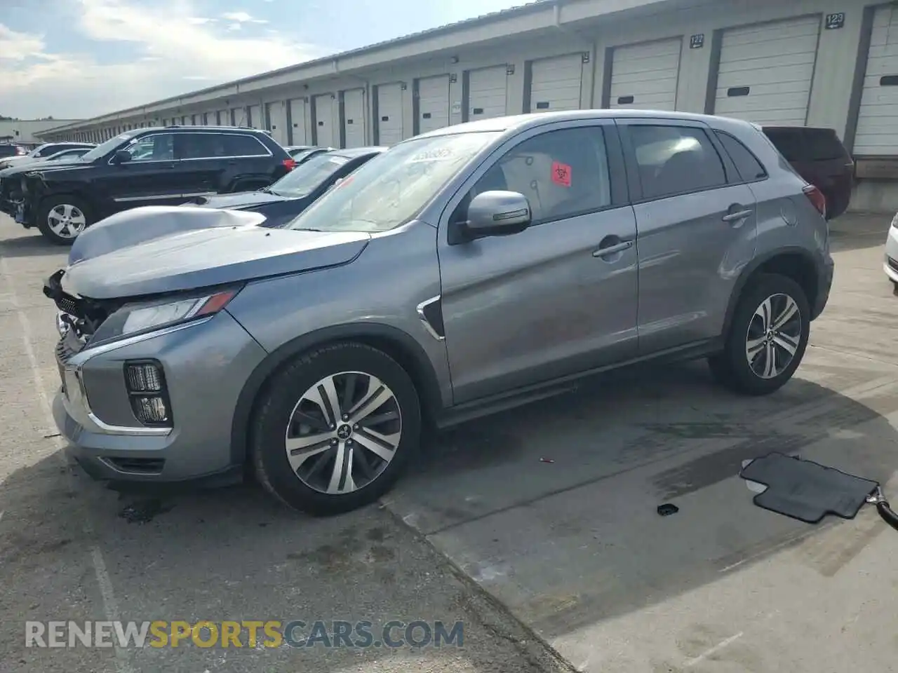 1 Photograph of a damaged car JA4APVAU5MU012832 MITSUBISHI OUTLANDER 2021
