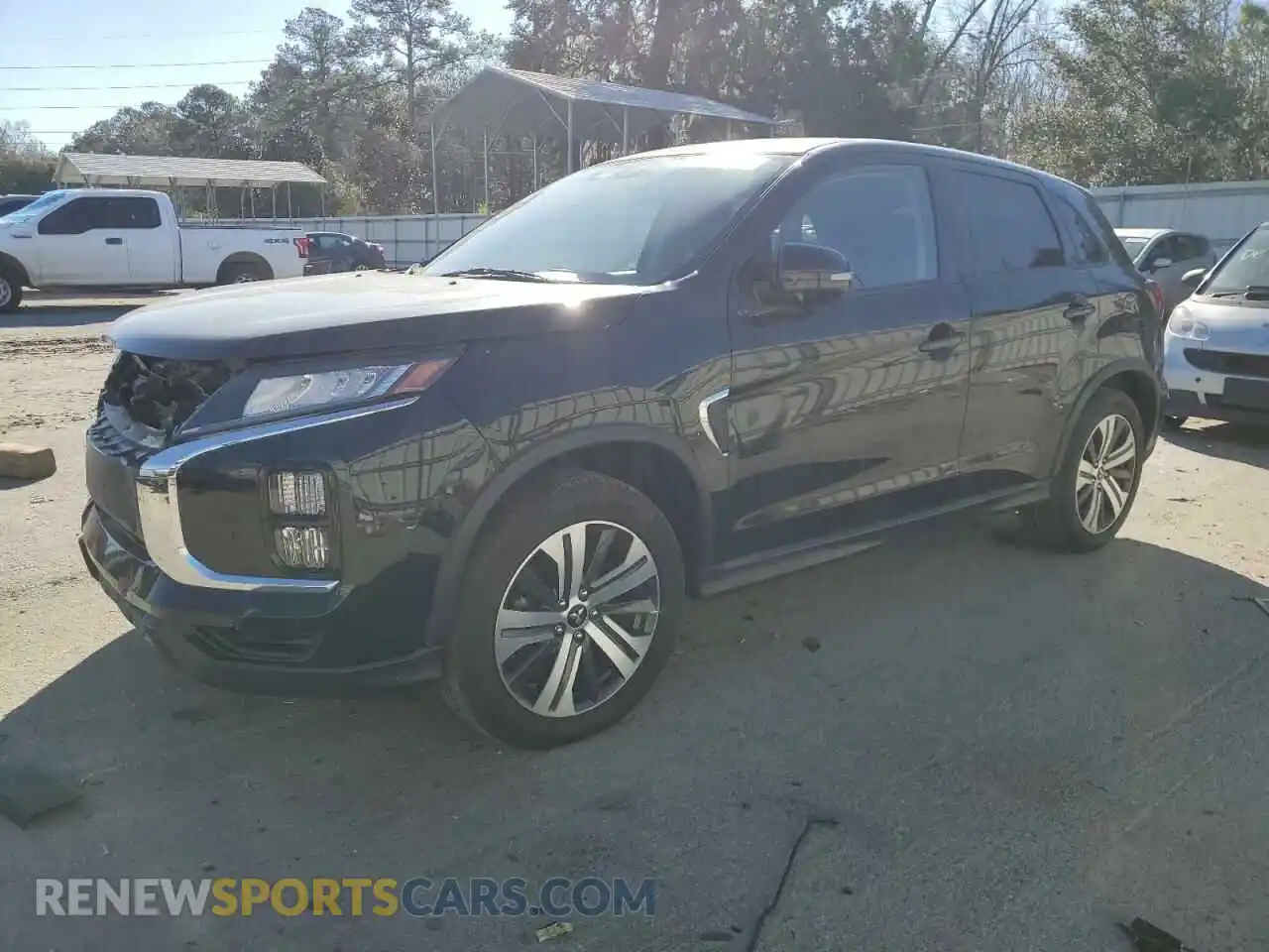 1 Photograph of a damaged car JA4APVAU5MU017030 MITSUBISHI OUTLANDER 2021
