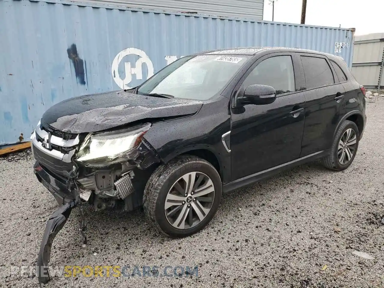 1 Photograph of a damaged car JA4APVAU6MU013245 MITSUBISHI OUTLANDER 2021