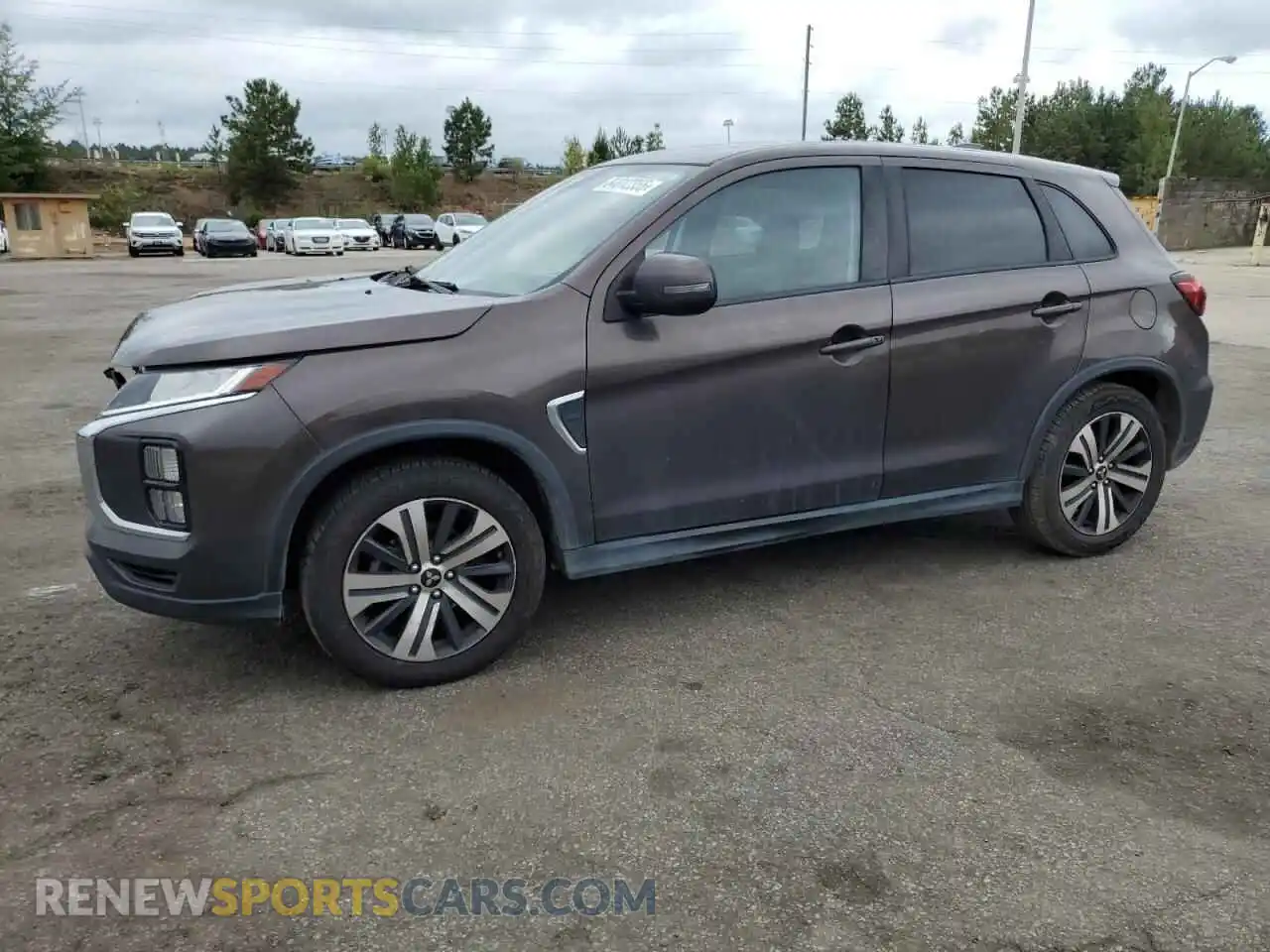1 Photograph of a damaged car JA4APVAU6MU013794 MITSUBISHI OUTLANDER 2021