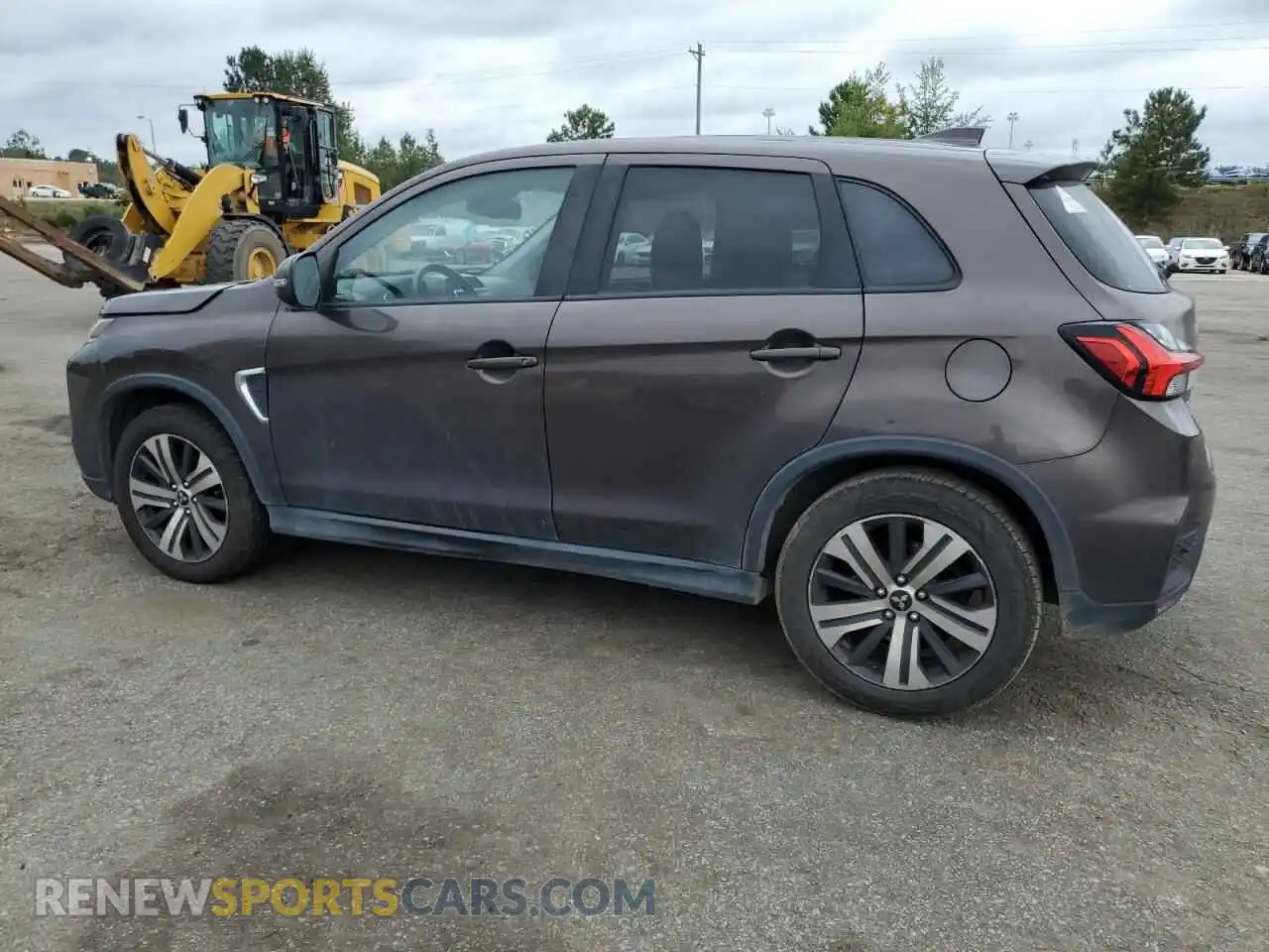 2 Photograph of a damaged car JA4APVAU6MU013794 MITSUBISHI OUTLANDER 2021
