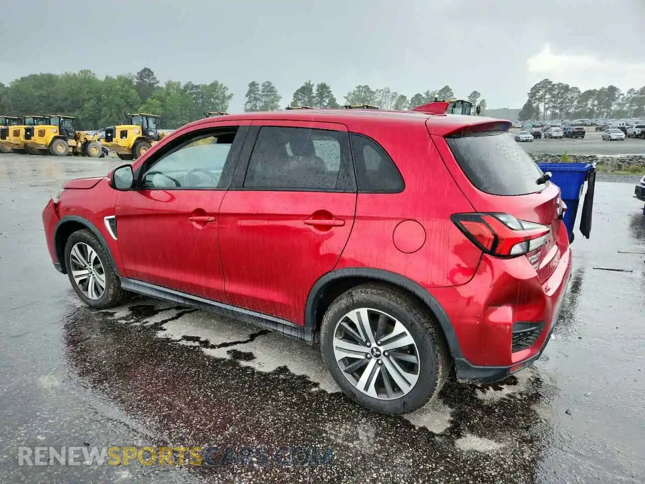 2 Photograph of a damaged car JA4APVAU6MU017280 MITSUBISHI OUTLANDER 2021