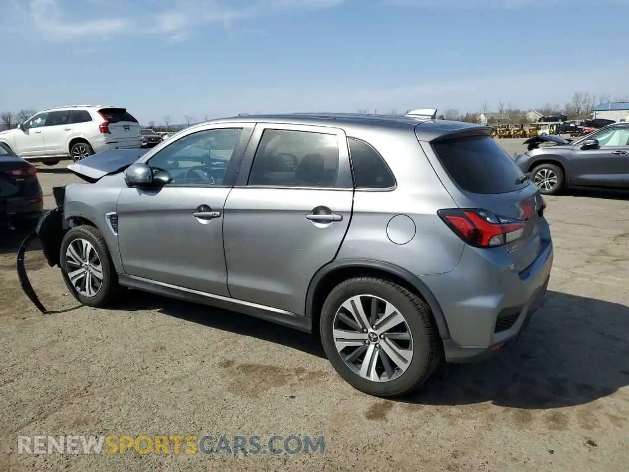2 fotografías del automóvil dañado JA4APVAU6MU018834 MITSUBISHI OUTLANDER 2021