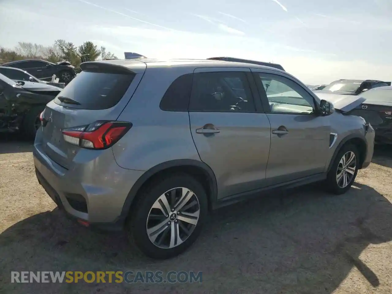 3 fotografías del automóvil dañado JA4APVAU6MU018834 MITSUBISHI OUTLANDER 2021