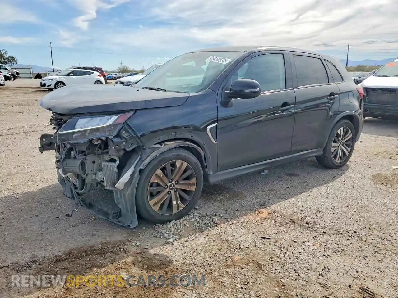 1 fotografías del automóvil dañado JA4APVAU7MU015912 MITSUBISHI OUTLANDER 2021