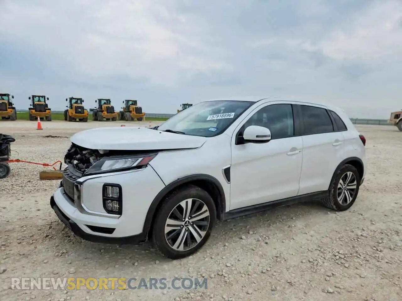 1 Photograph of a damaged car JA4APVAU8MU008516 MITSUBISHI OUTLANDER 2021