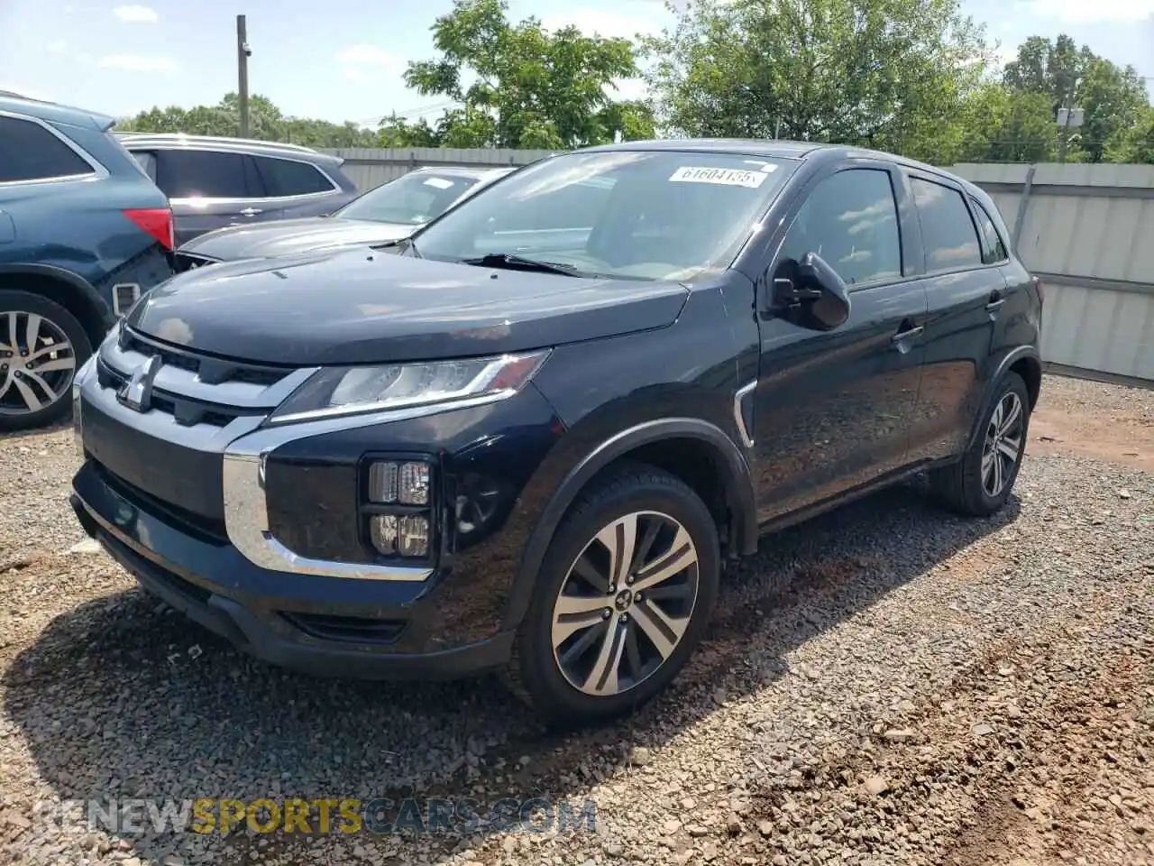 1 Photograph of a damaged car JA4APVAU8MU011481 MITSUBISHI OUTLANDER 2021