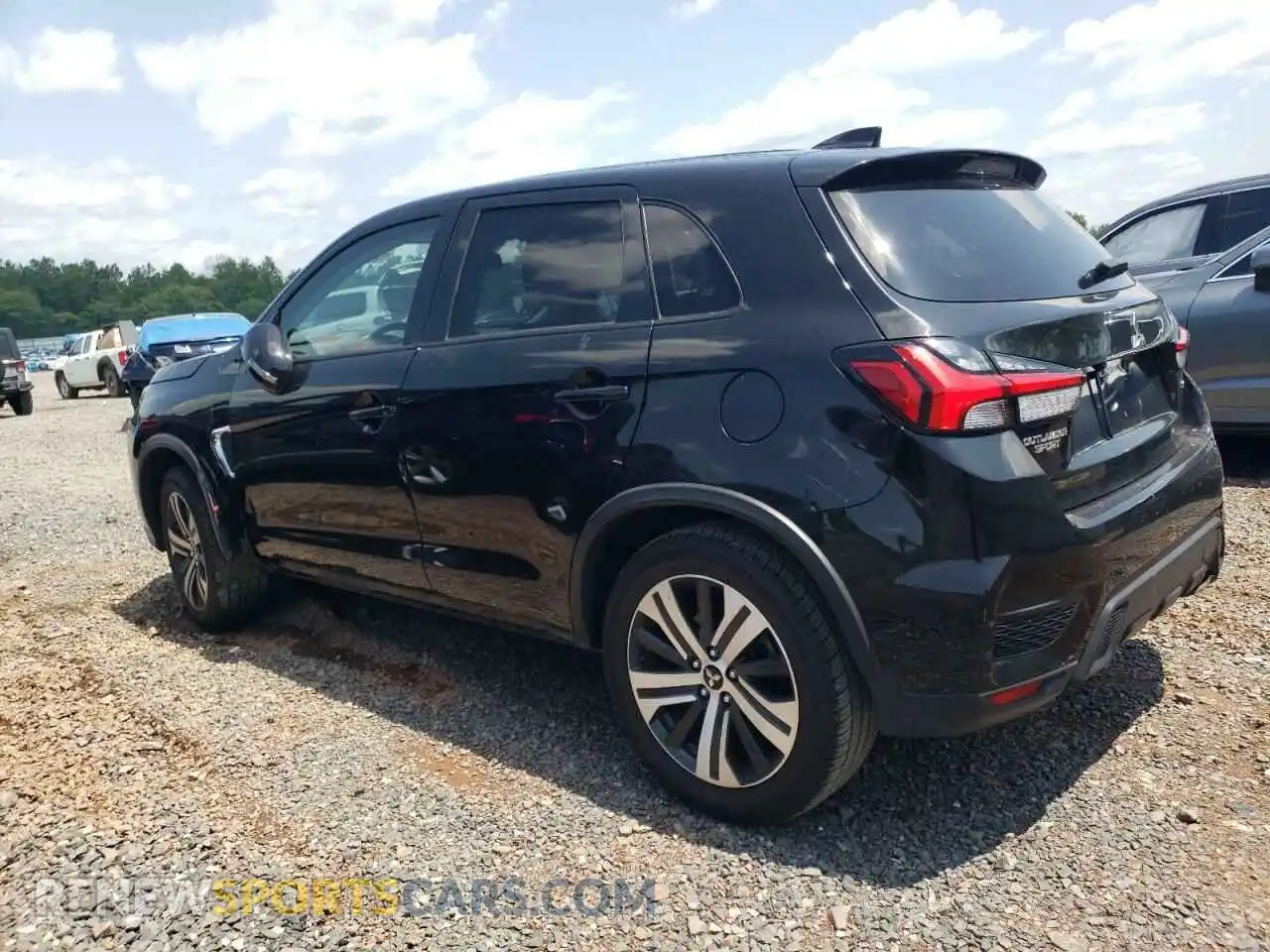 2 Photograph of a damaged car JA4APVAU8MU011481 MITSUBISHI OUTLANDER 2021