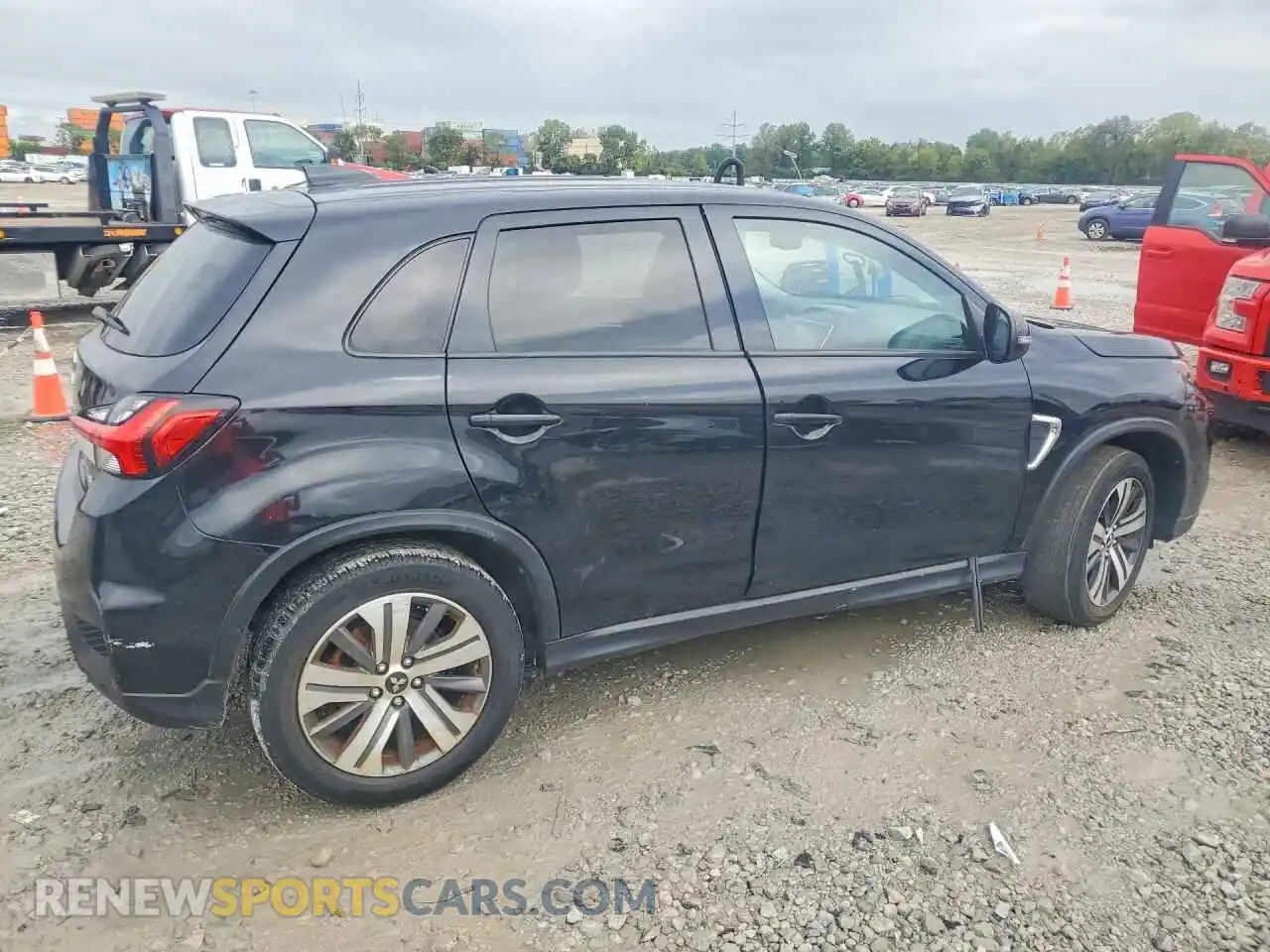 3 fotografías del automóvil dañado JA4APVAU9MU015491 MITSUBISHI OUTLANDER 2021