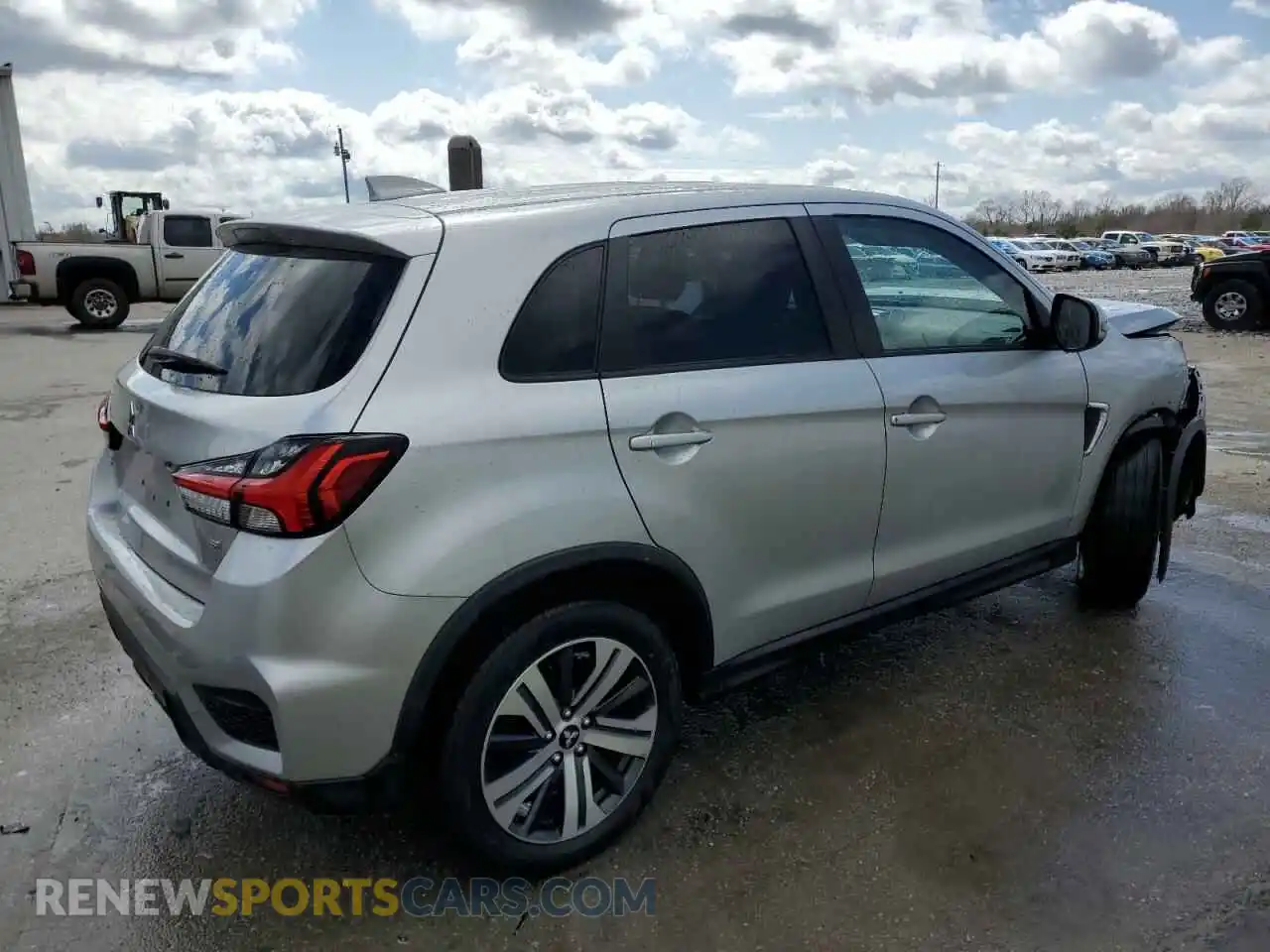 3 Photograph of a damaged car JA4APVAU9MU018472 MITSUBISHI OUTLANDER 2021