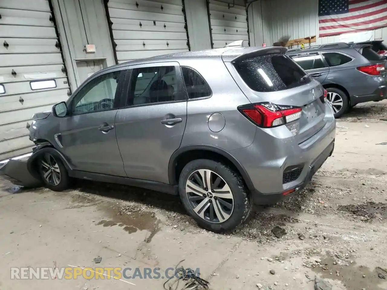 2 Photograph of a damaged car JA4APVAU9MU034025 MITSUBISHI OUTLANDER 2021