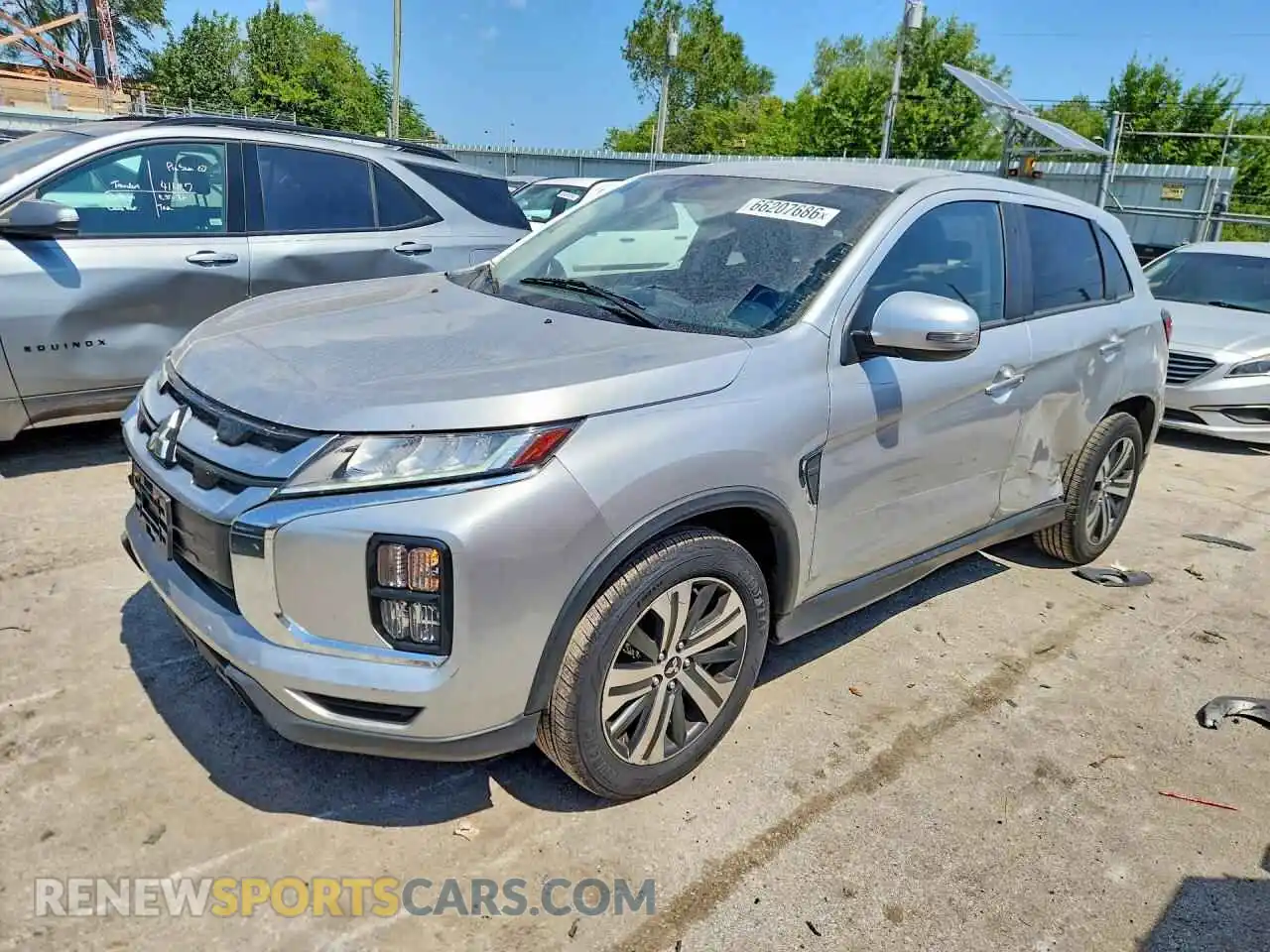 1 Фотография поврежденного автомобиля JA4ARUAU4MU014883 MITSUBISHI OUTLANDER 2021