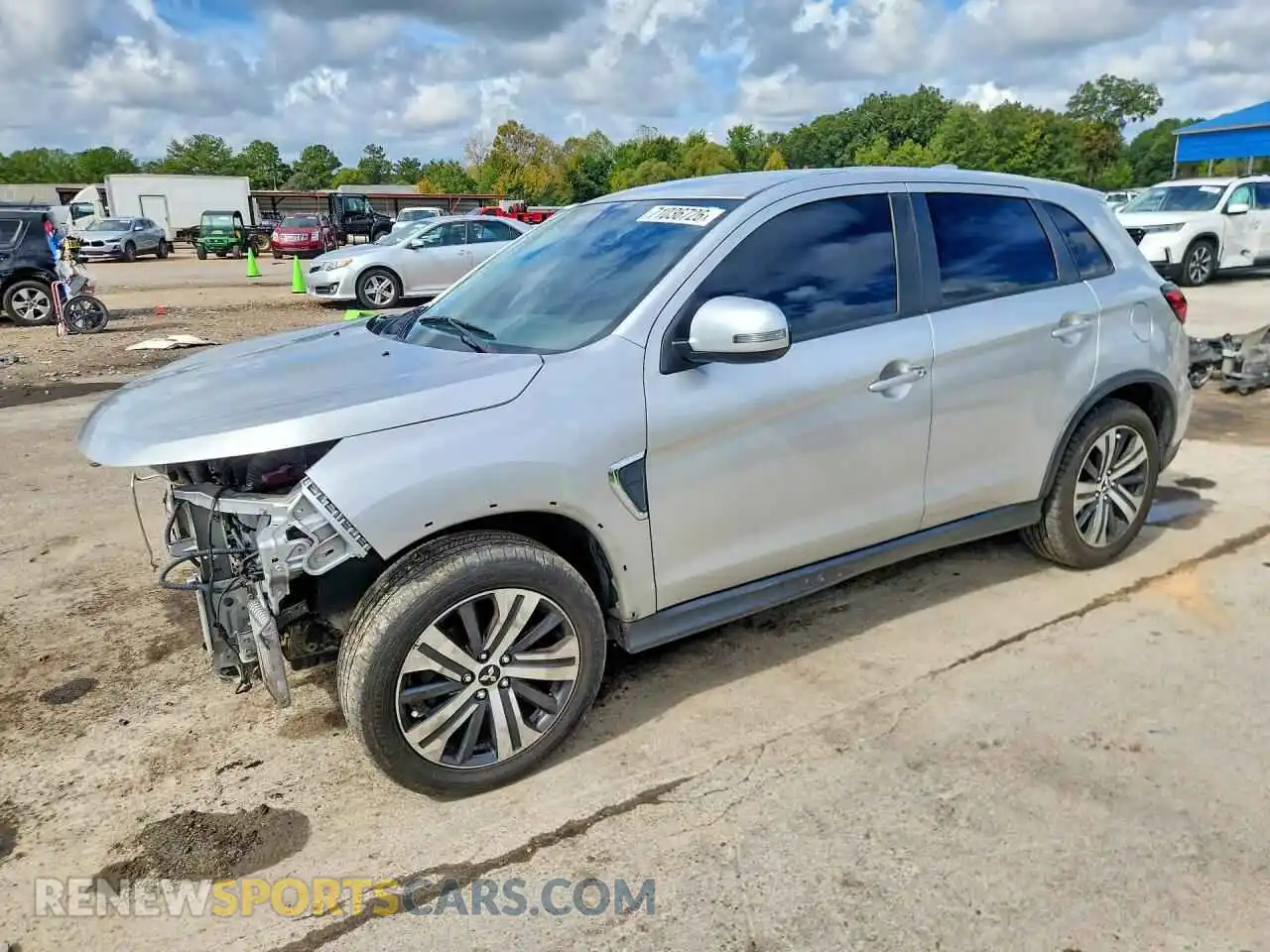 1 fotografías del automóvil dañado JA4ARUAU6MU019096 MITSUBISHI OUTLANDER 2021
