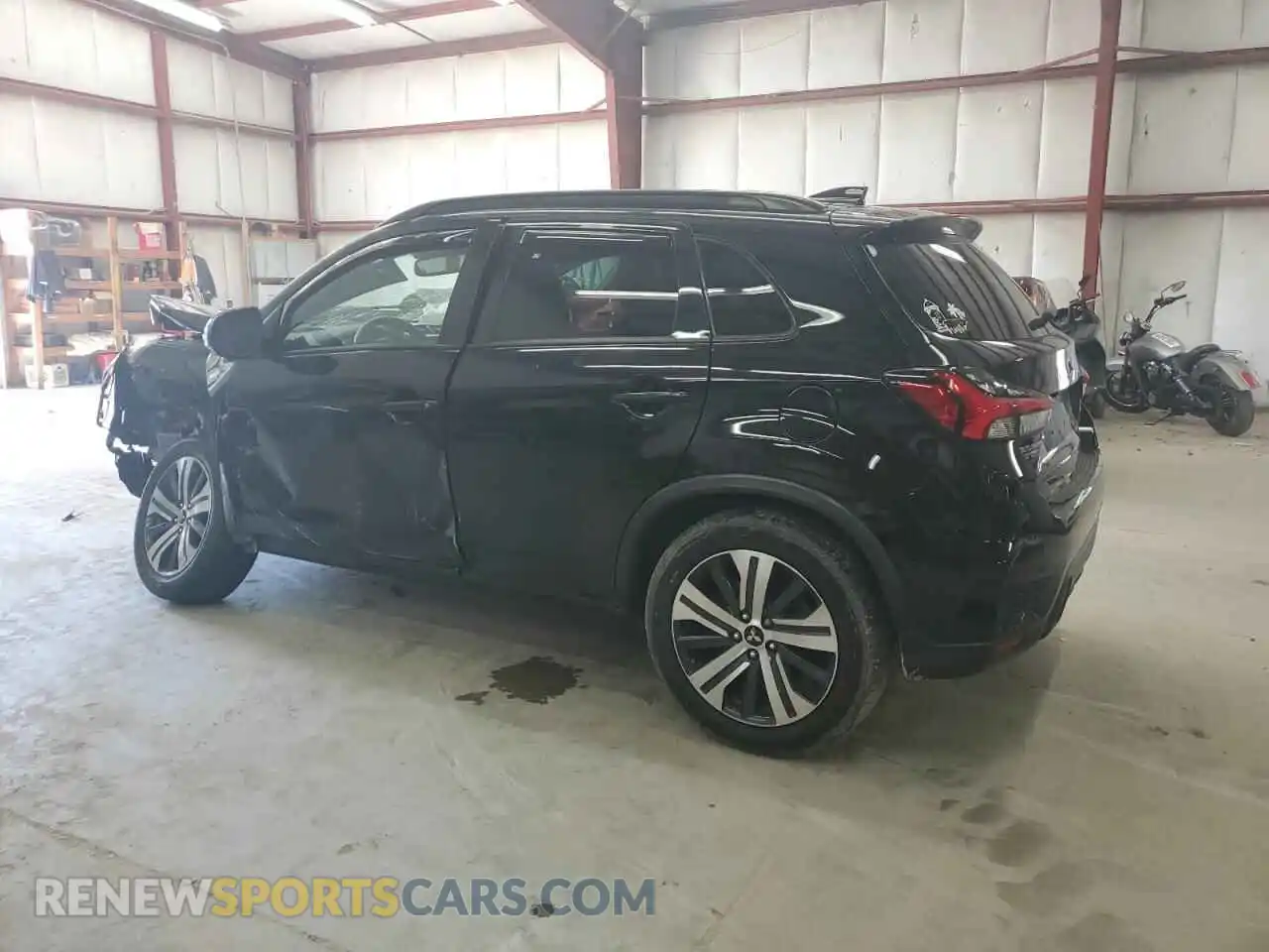 2 Photograph of a damaged car JA4ARVAW2MU029261 MITSUBISHI OUTLANDER 2021