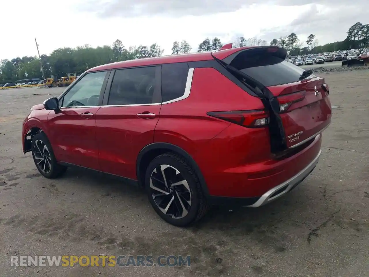 2 fotografías del automóvil dañado JA4J3UA81NZ036672 MITSUBISHI OUTLANDER 2022