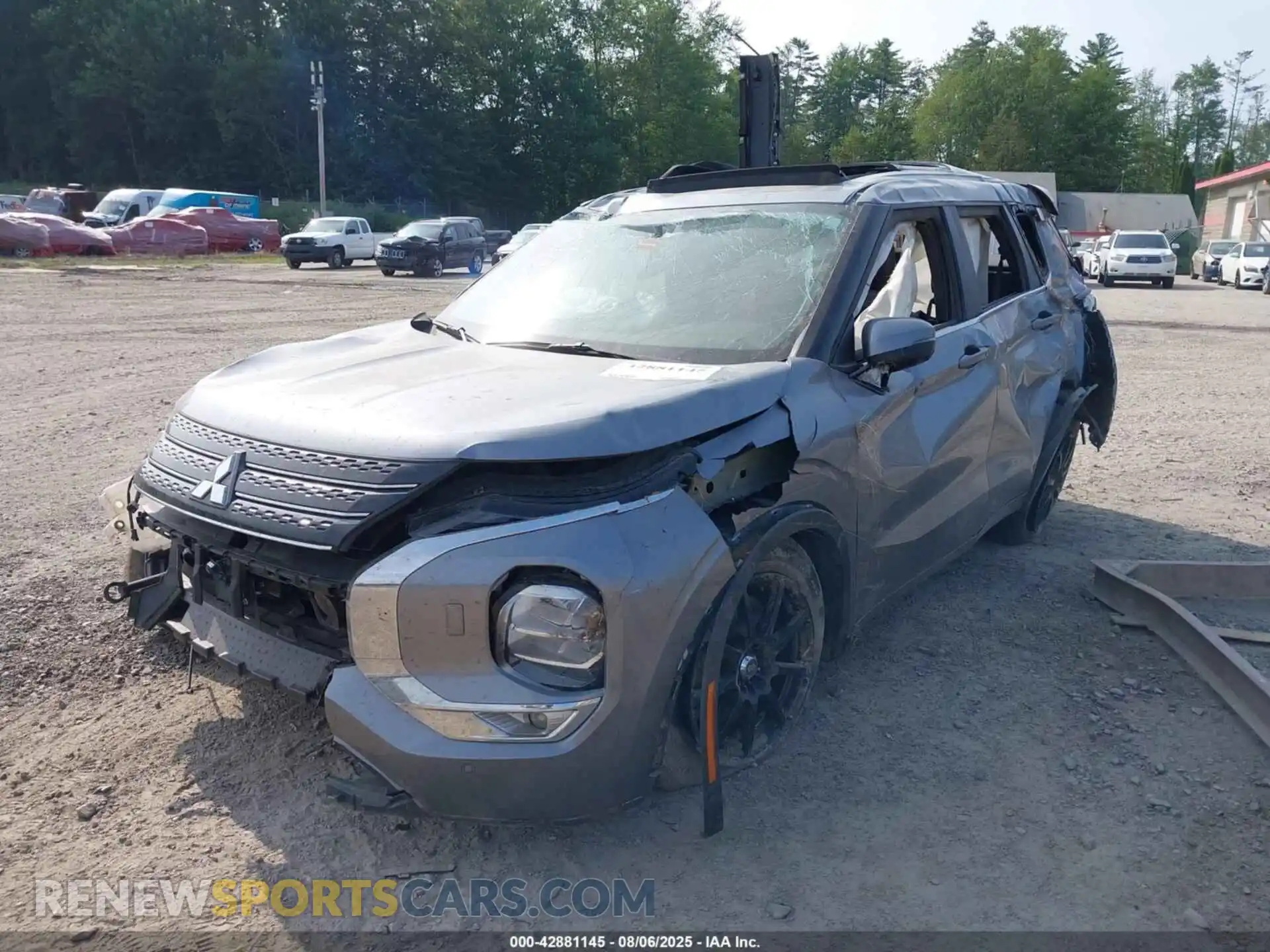 2 Photograph of a damaged car JA4J4UA88PZ058684 MITSUBISHI OUTLANDER 2023