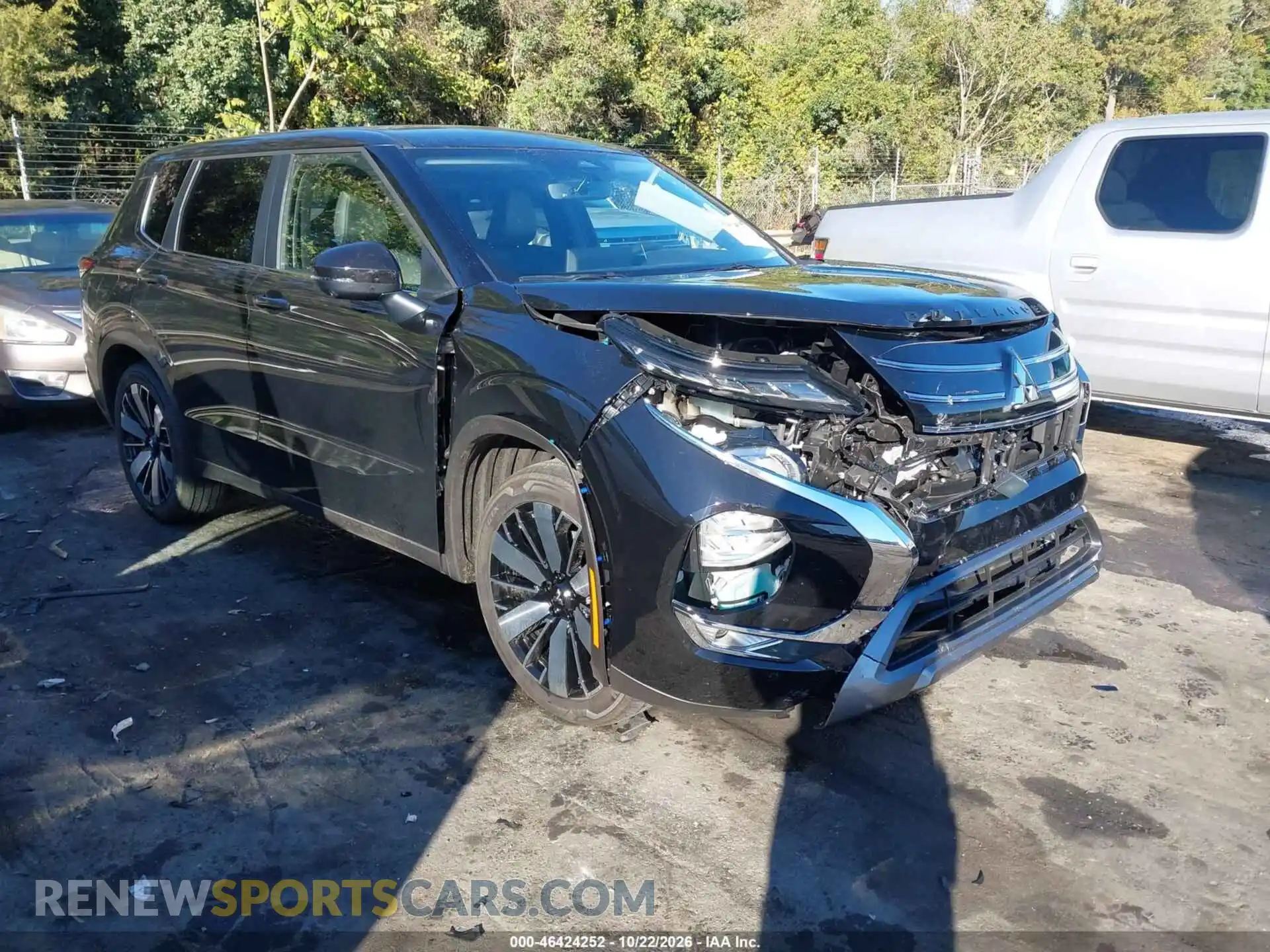 1 Photograph of a damaged car JA4J3VABXTZ032425 MITSUBISHI OUTLANDER 2026
