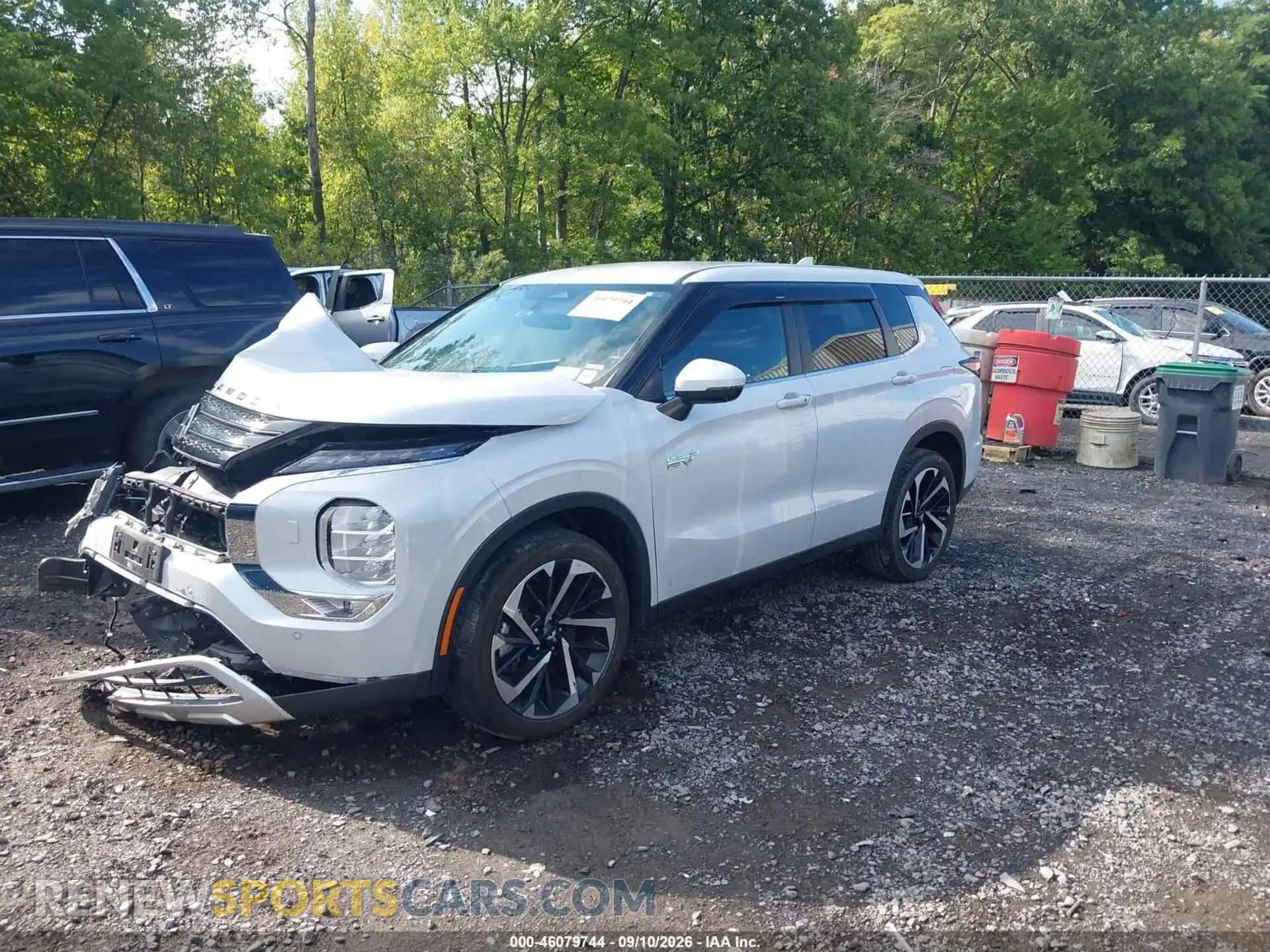 2 Photograph of a damaged car JA4T5VA92SZ006805 MITSUBISHI OUTLANDER PHEV 2025