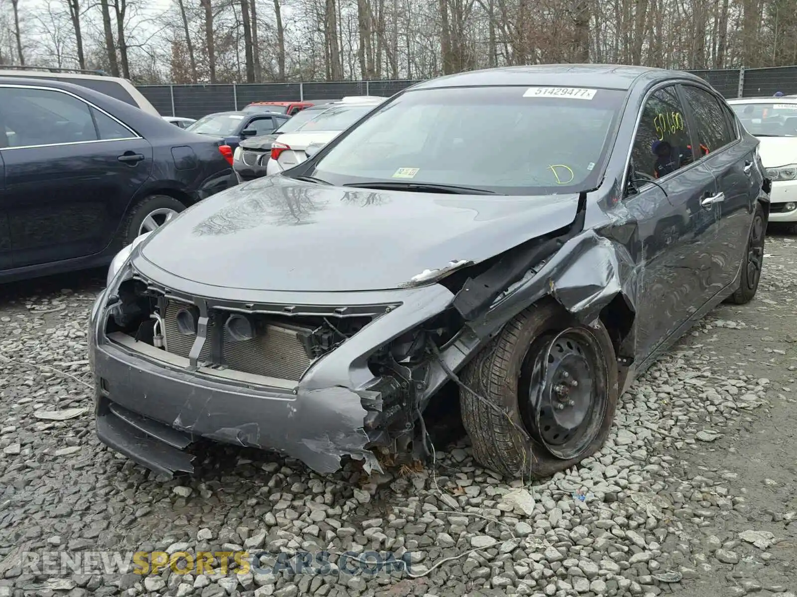 2 Photograph of a damaged car 1N4AL3APXFN334045 NISSAN ALTIMA 2015