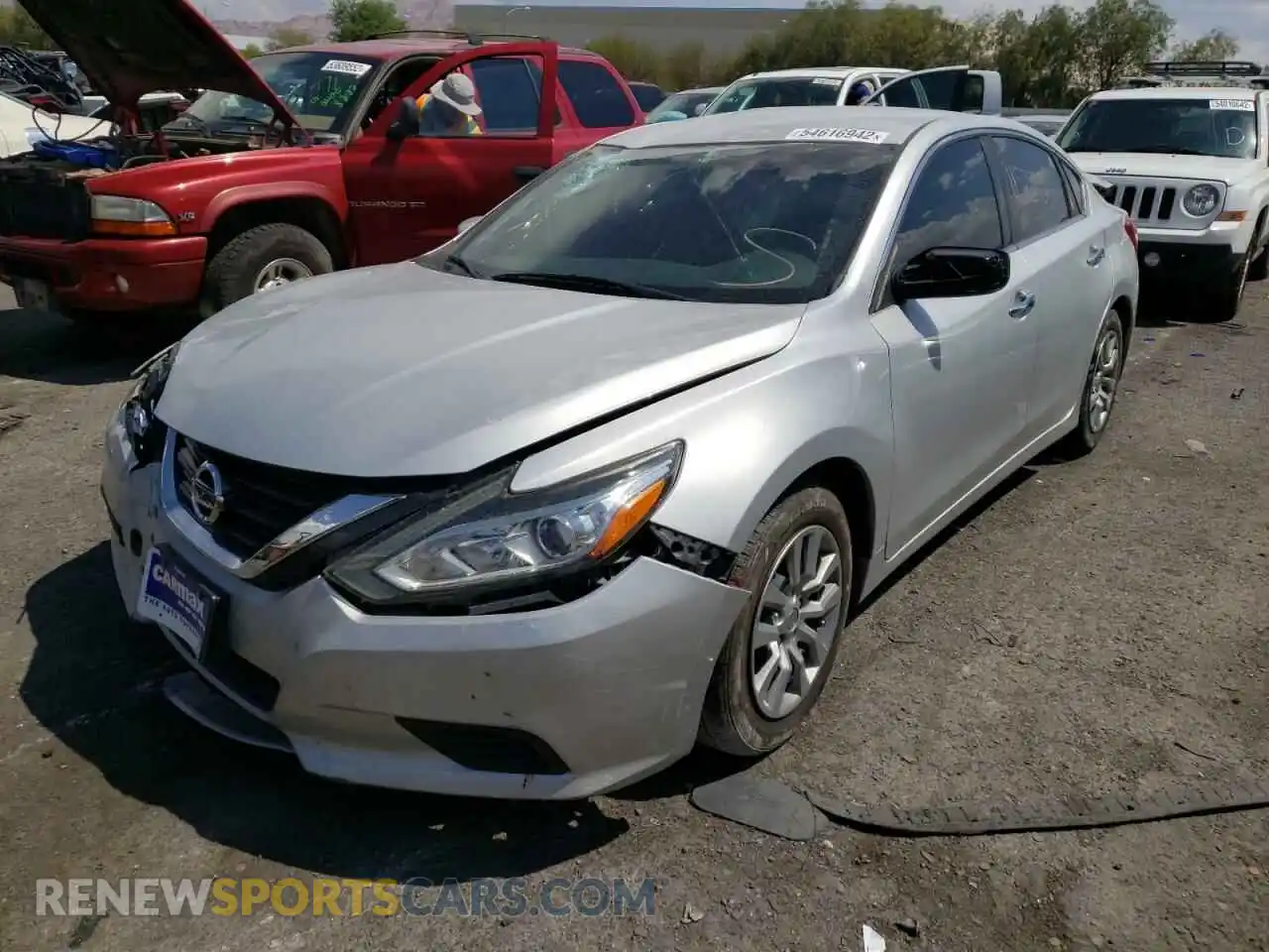 2 Photograph of a damaged car 1N4AL3AP2GC168603 NISSAN ALTIMA 2016