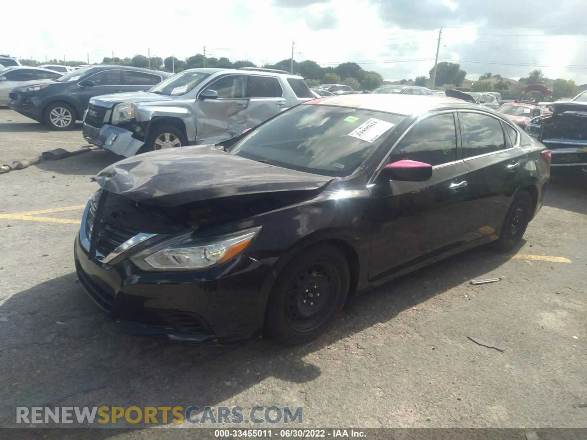 2 Photograph of a damaged car 1N4AL3AP8HN303816 NISSAN ALTIMA 2017