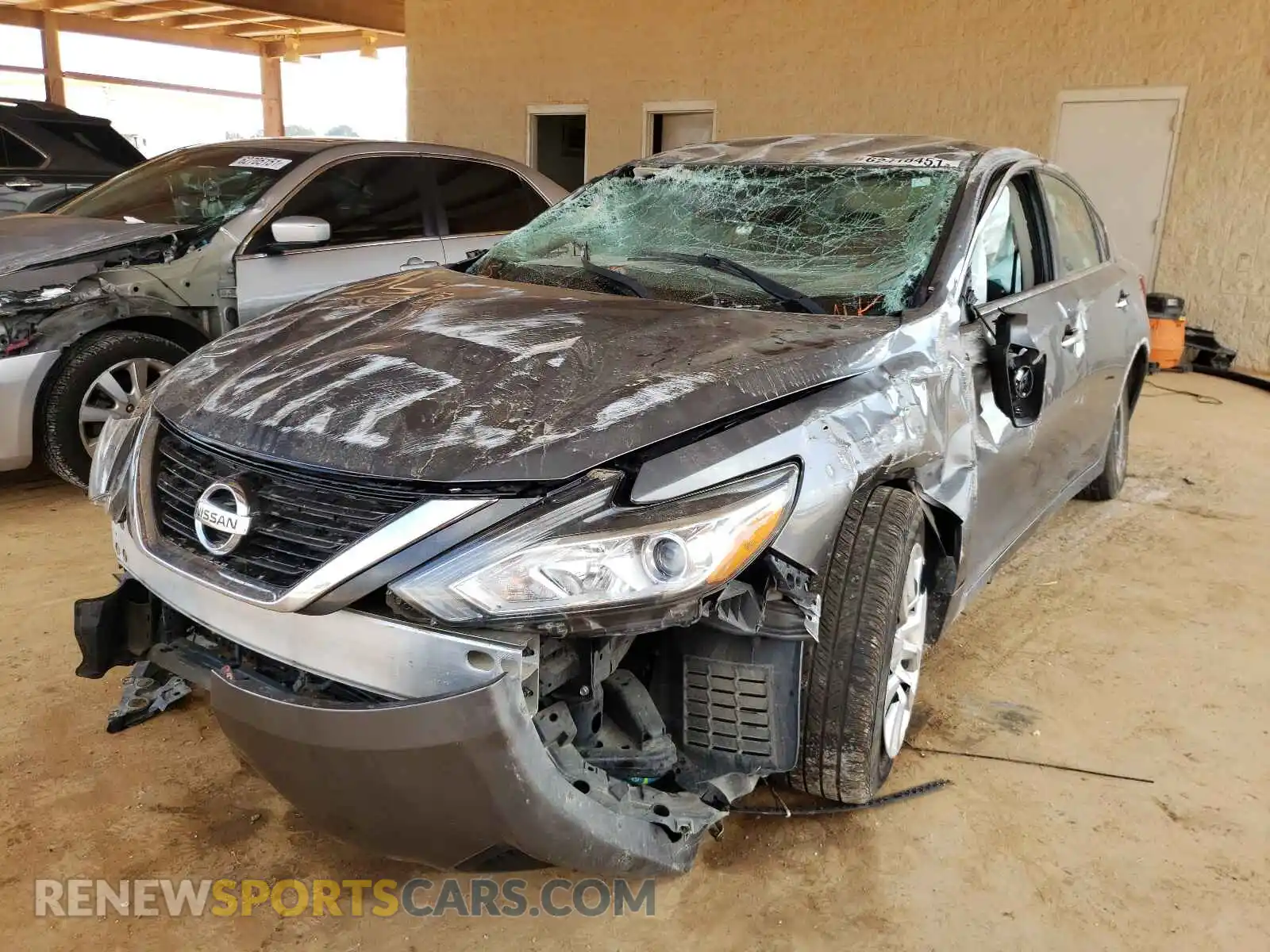 2 Photograph of a damaged car 1N4AL3AP9JC174390 NISSAN ALTIMA 2018