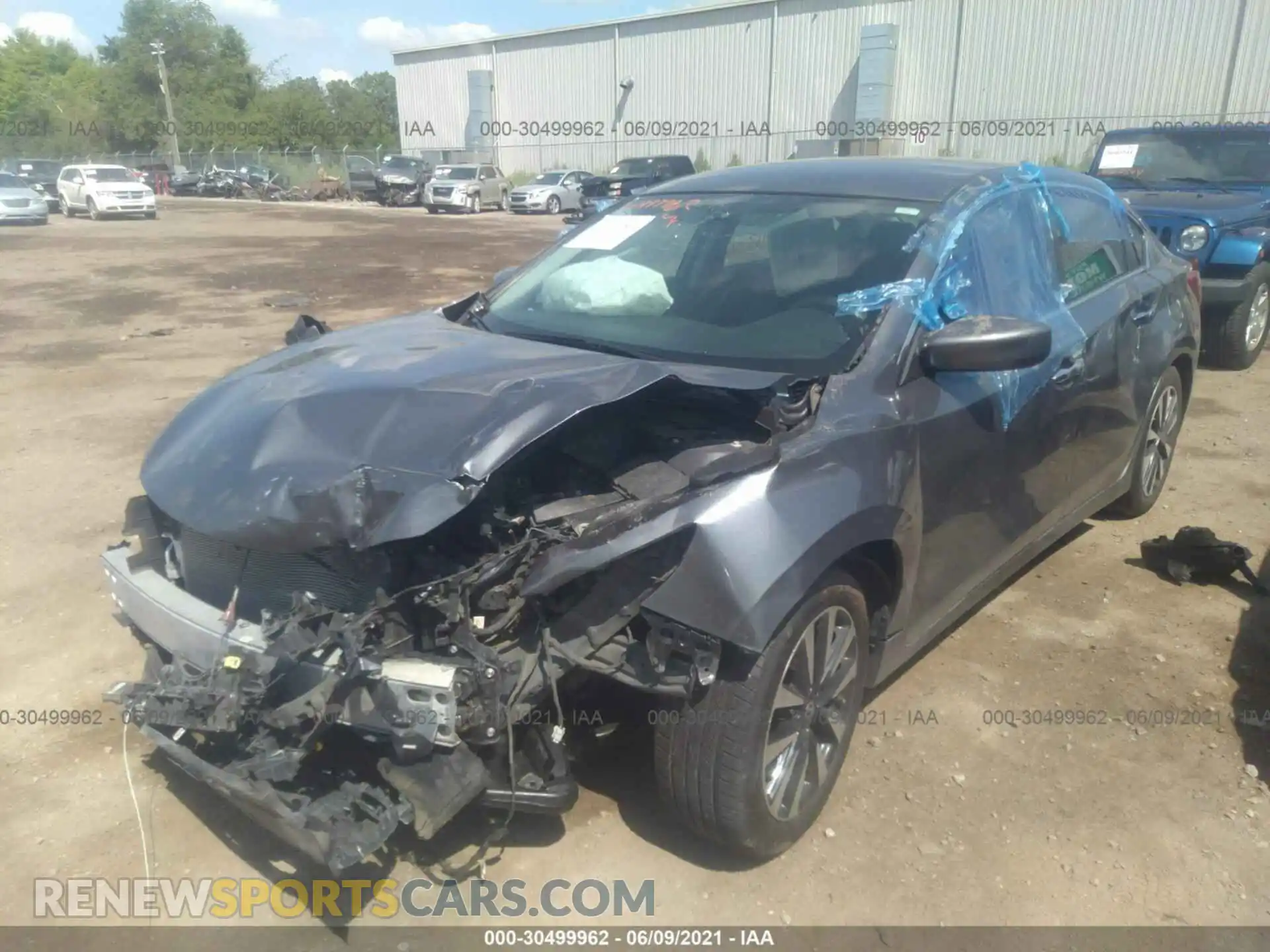 2 Photograph of a damaged car 1N4AL3AP9JC261464 NISSAN ALTIMA 2018