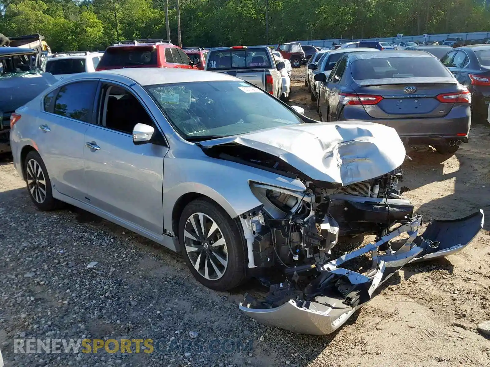1 Photograph of a damaged car 1N4AL3APXJC173507 NISSAN ALTIMA 2018