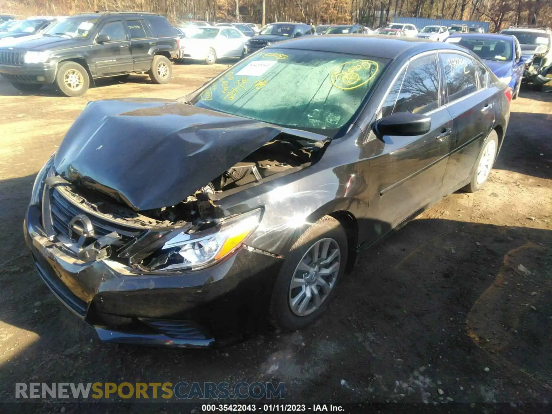 2 fotografías del automóvil dañado 1N4AL3APXJC287720 NISSAN ALTIMA 2018