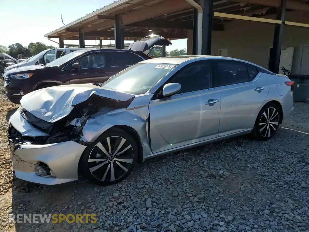 1 Photograph of a damaged car 1N4AL4FV2KC246836 NISSAN ALTIMA 2019