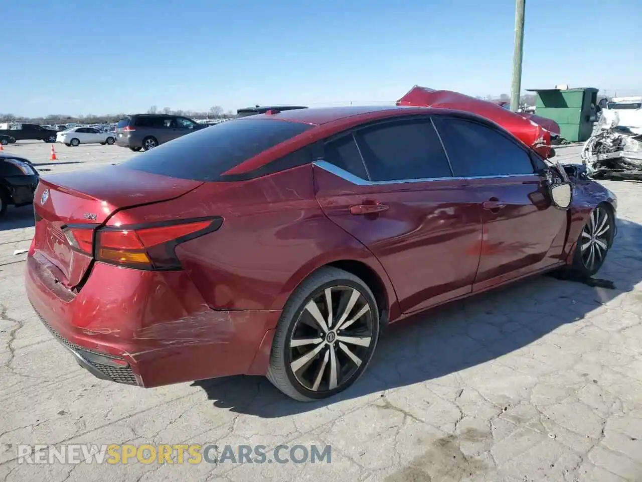 3 Photograph of a damaged car 1N4BL4CVXKC204147 NISSAN ALTIMA 2019