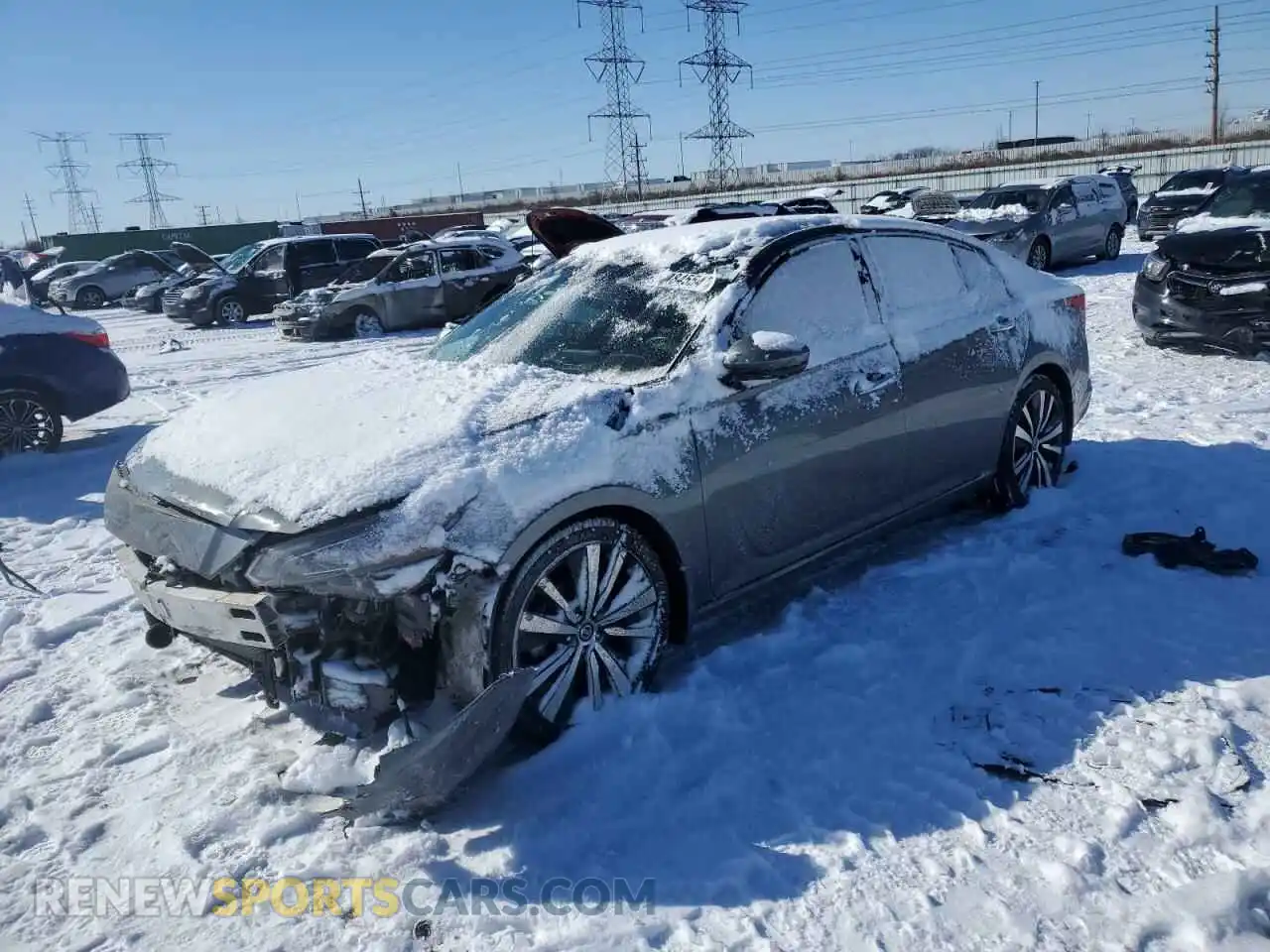1 Photograph of a damaged car 1N4AL4FV0LC139625 NISSAN ALTIMA 2020