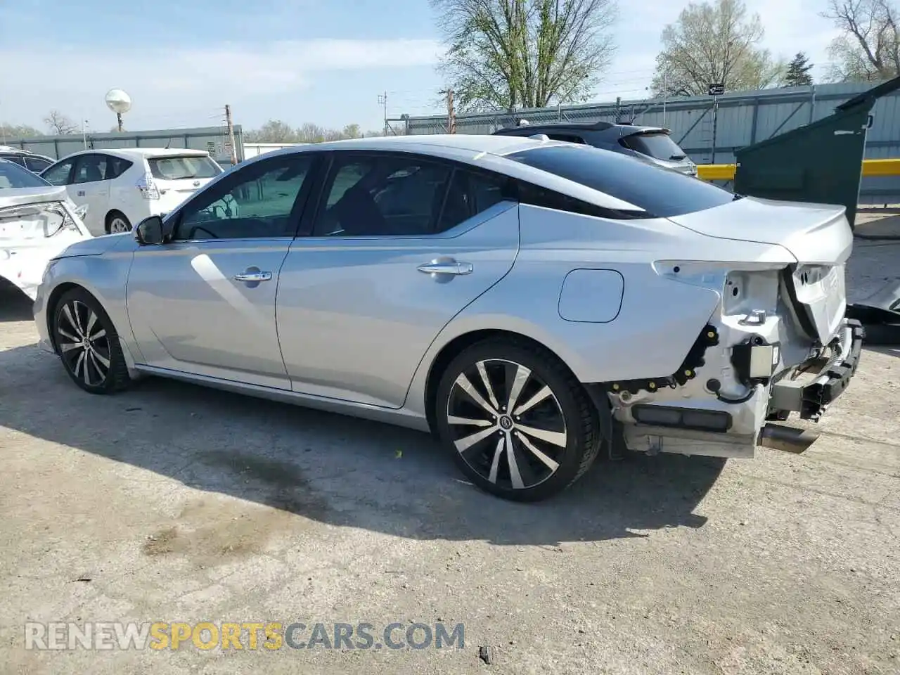 2 fotografías del automóvil dañado 1N4AL4FV6LC156381 NISSAN ALTIMA 2020