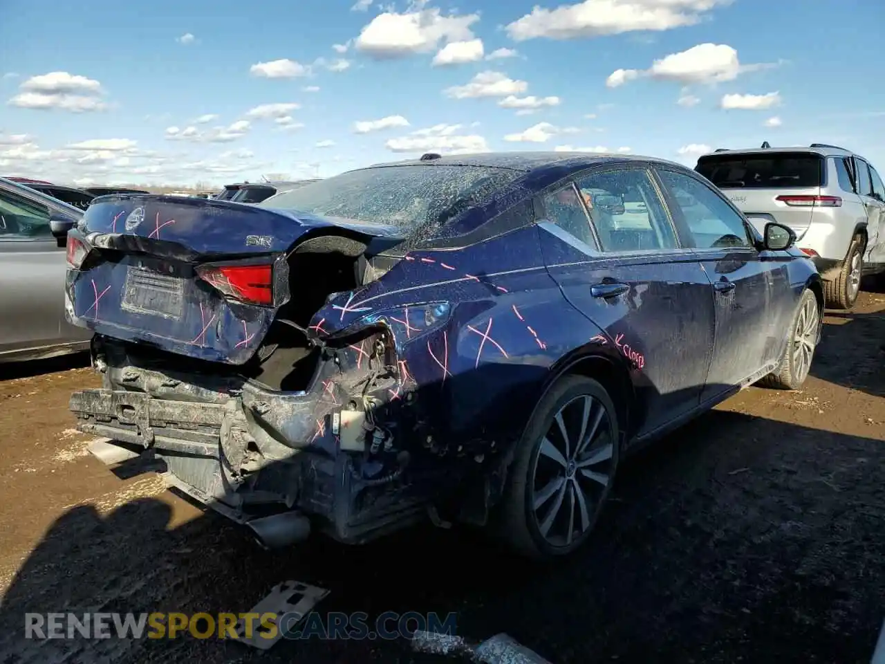 3 Photograph of a damaged car 1N4BL4CV9LC189075 NISSAN ALTIMA 2020