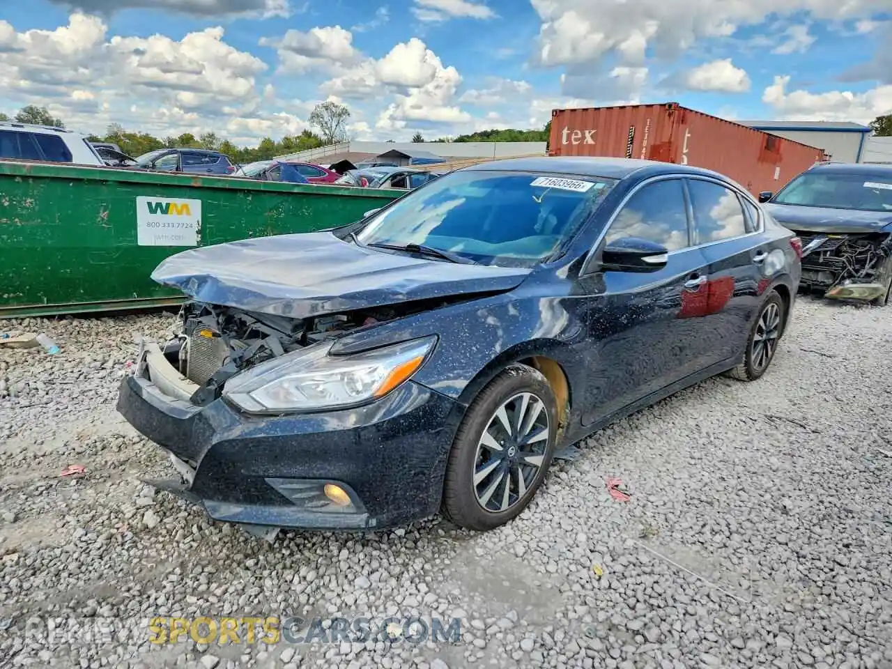 1 Photograph of a damaged car 1N4AL3AP3JC141787 NISSAN ALTIMA 2021