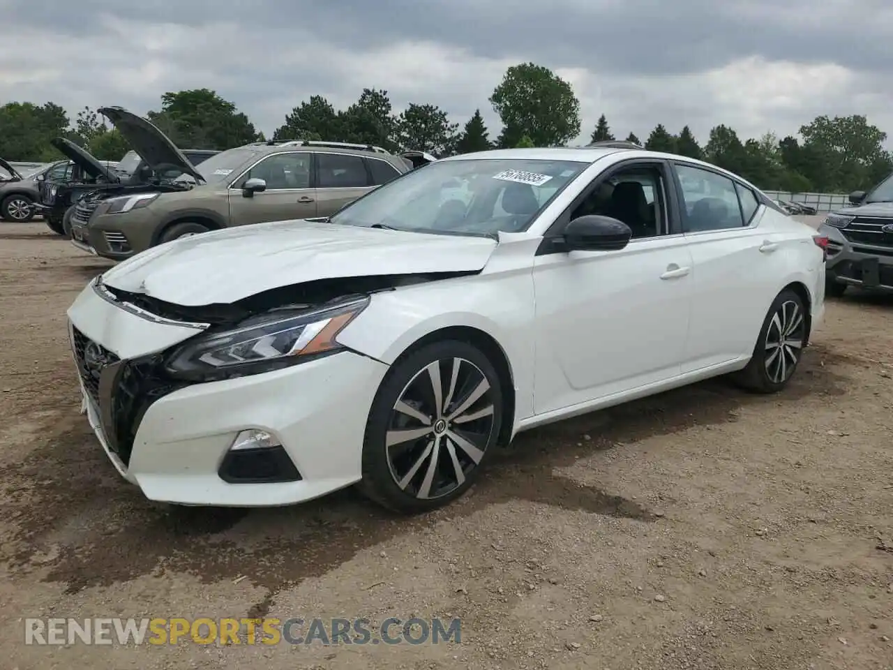 1 Photograph of a damaged car 1N4AL4CV7MN328301 NISSAN ALTIMA 2021