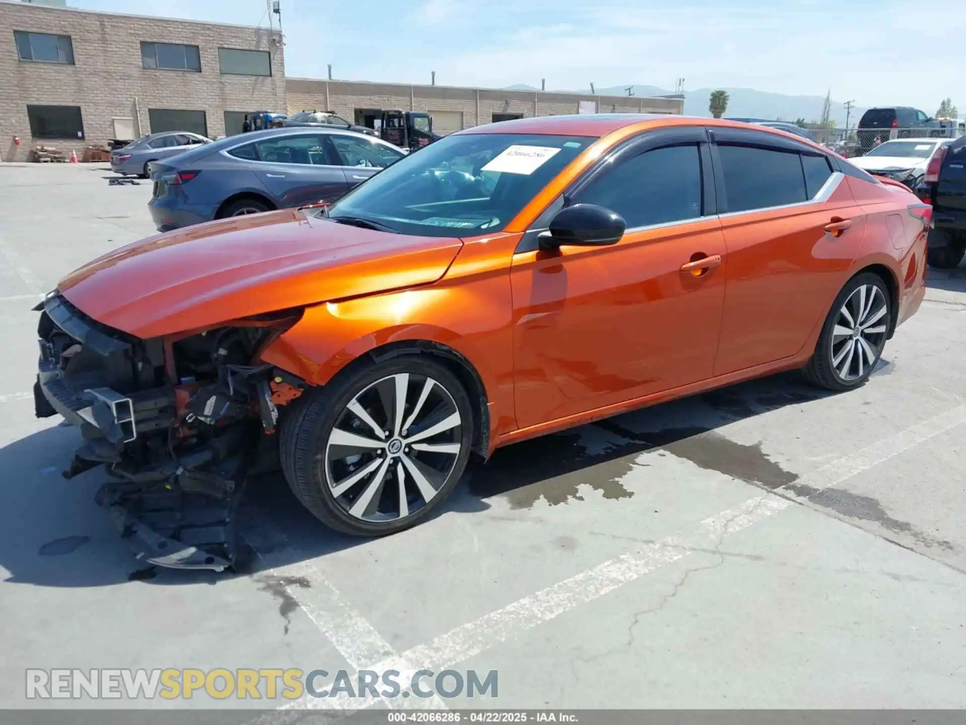 2 Photograph of a damaged car 1N4AL4CV9MN332768 NISSAN ALTIMA 2021