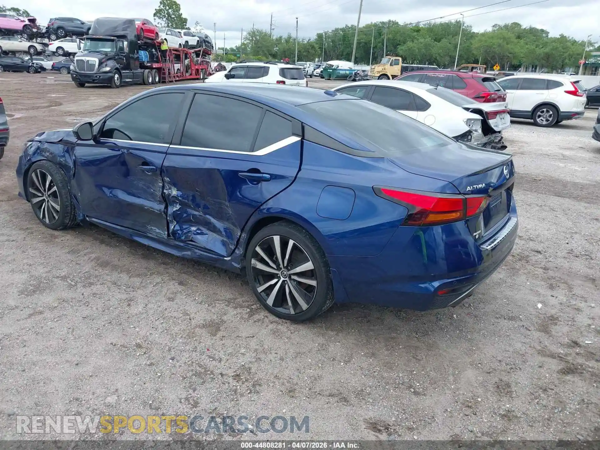 3 Photograph of a damaged car 1N4AL4CV9MN383235 NISSAN ALTIMA 2021