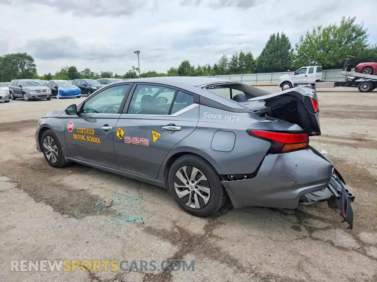 2 fotografías del automóvil dañado 1N4BL4BV0MN417813 NISSAN ALTIMA 2021
