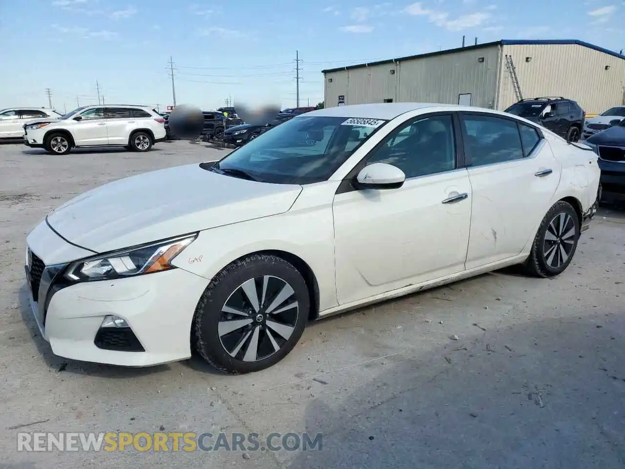 1 Photograph of a damaged car 1N4BL4BV2MN313565 NISSAN ALTIMA 2021