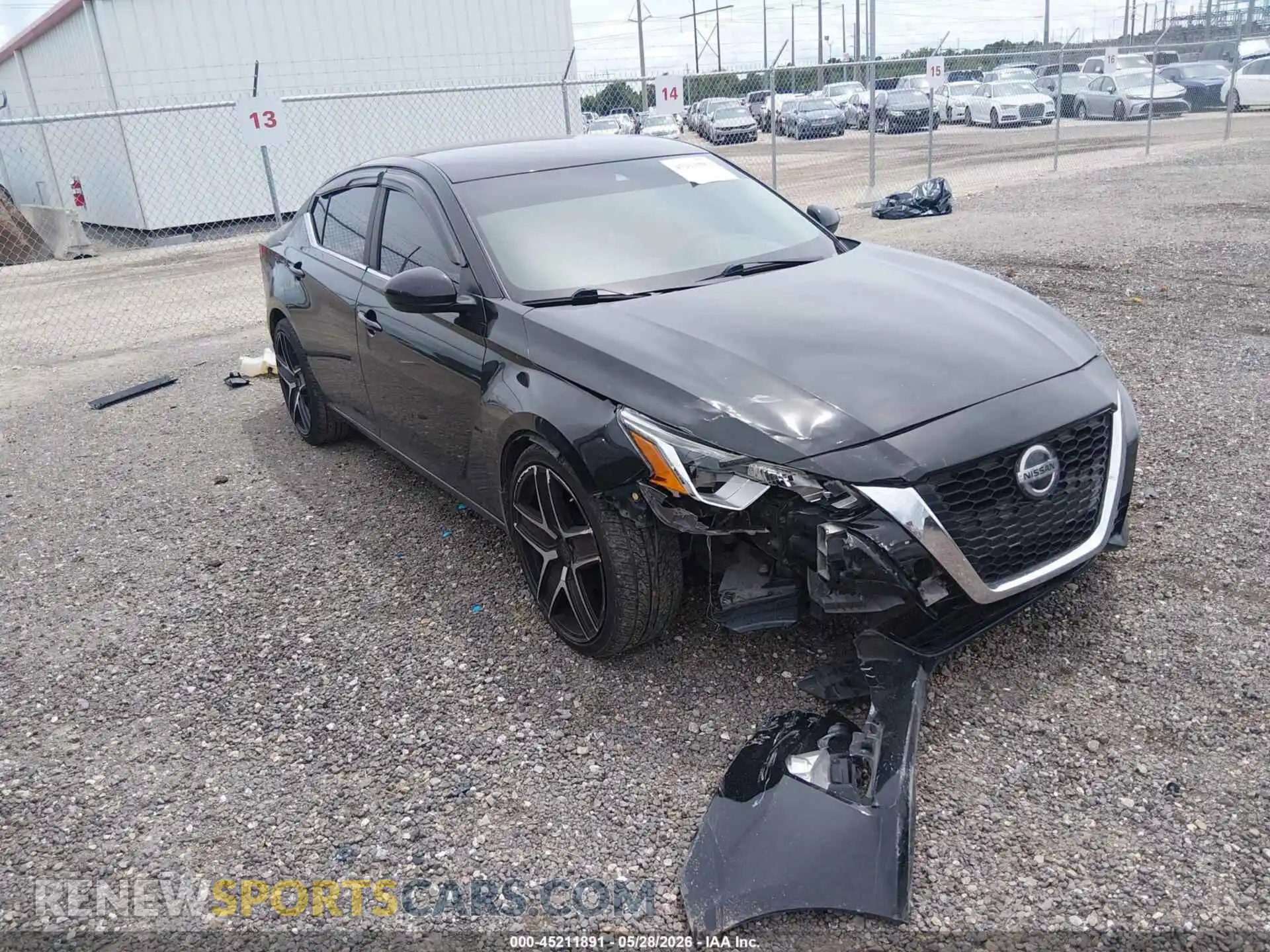 1 Photograph of a damaged car 1N4BL4BV4MN368647 NISSAN ALTIMA 2021