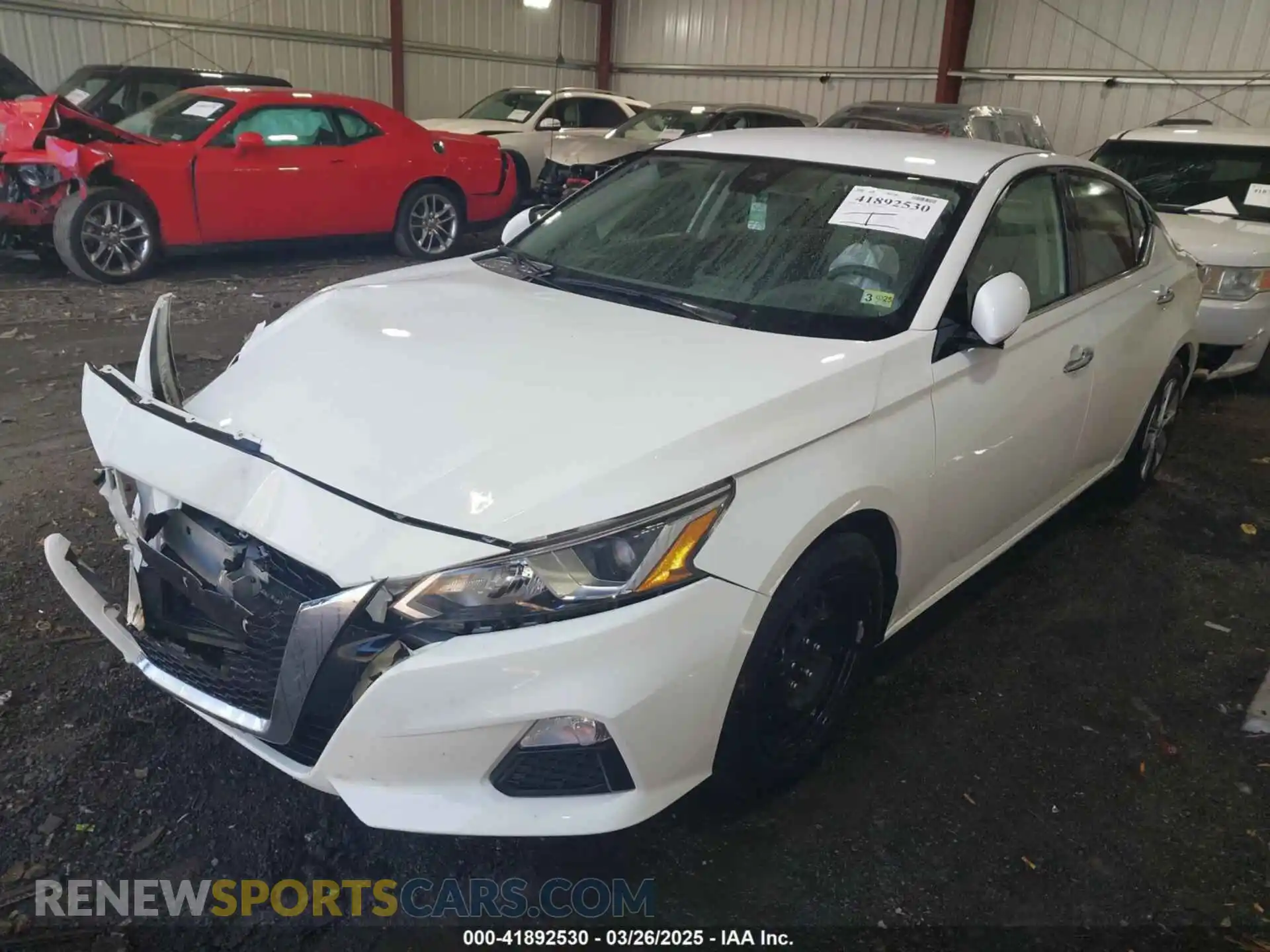 2 Photograph of a damaged car 1N4BL4BV5MN406435 NISSAN ALTIMA 2021